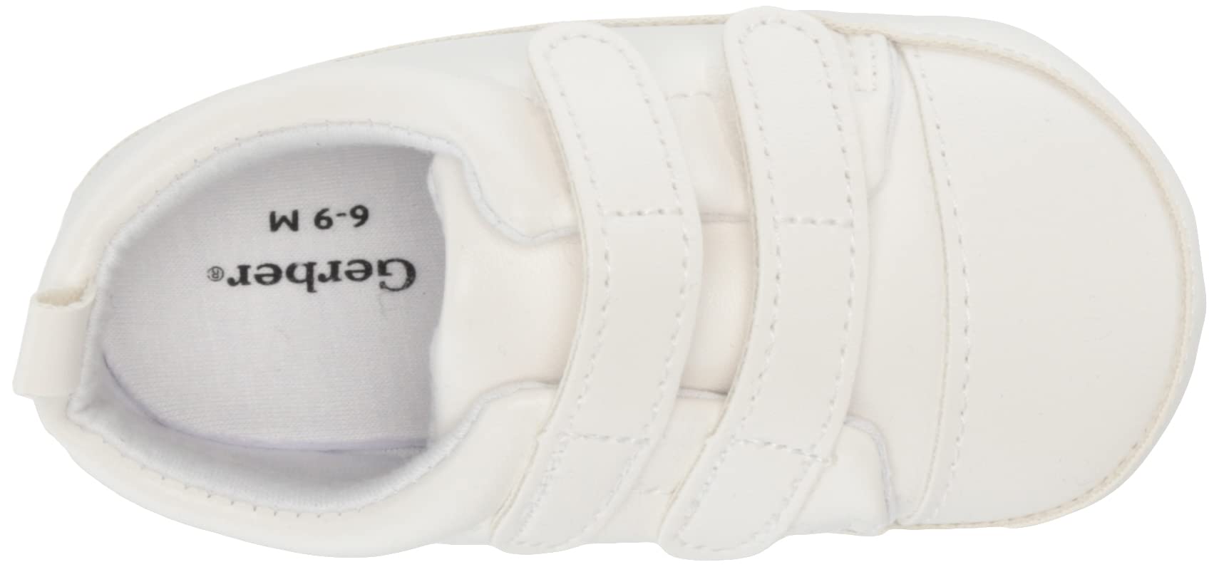 Gerber Baby Sneakers for Newborns & Toddlers - Unisex Crib Shoes for Boys & Girls - Perfect for First Steps & Playtime