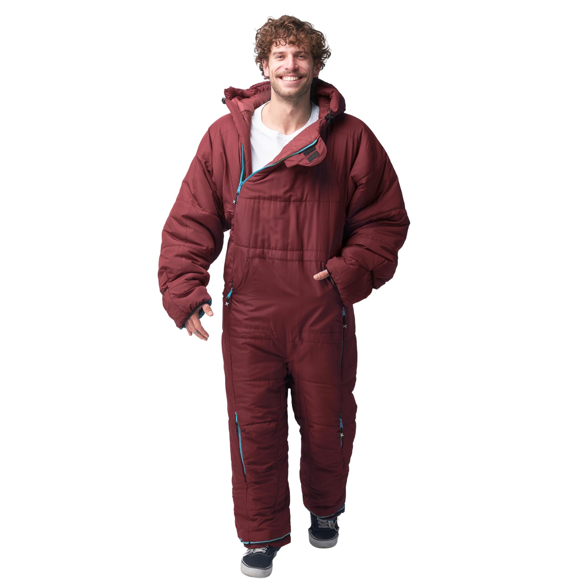 Selk'bag Original Wearable Sleeping Bag - Lightweight & Water-Resistant for Camping, Hiking, Backpacking - Indoor/Outdoor Sleeping Bag Suit - Perfect for Cold Weather Adventures & Cozy Home Lounging