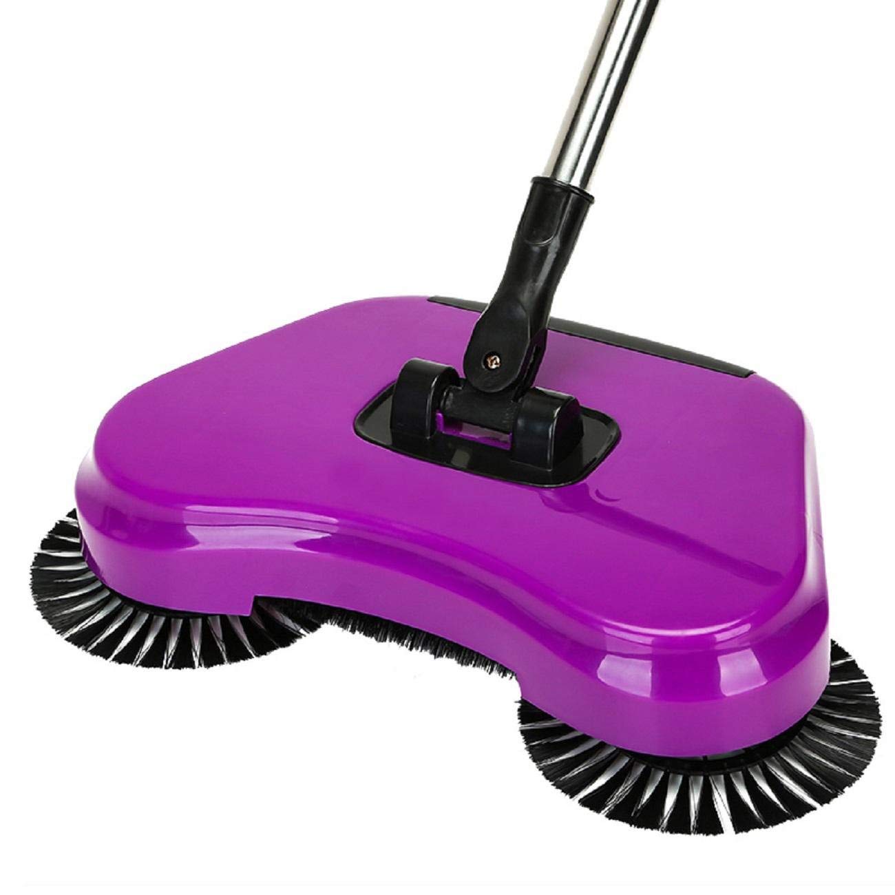 360° Rotating Floor Mop with Adjustable Telescopic Handle - Manual Spin Mop for Home Cleaning - Perfect for Hardwood, Tile & Laminate Floors - Kitchen, Bathroom & Living Room Use