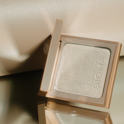 Pressed Powder Highlighter - Shimmer & Glow for Cheeks & Eyes | Vegan & Cruelty-Free Makeup for Contouring & Glam Looks