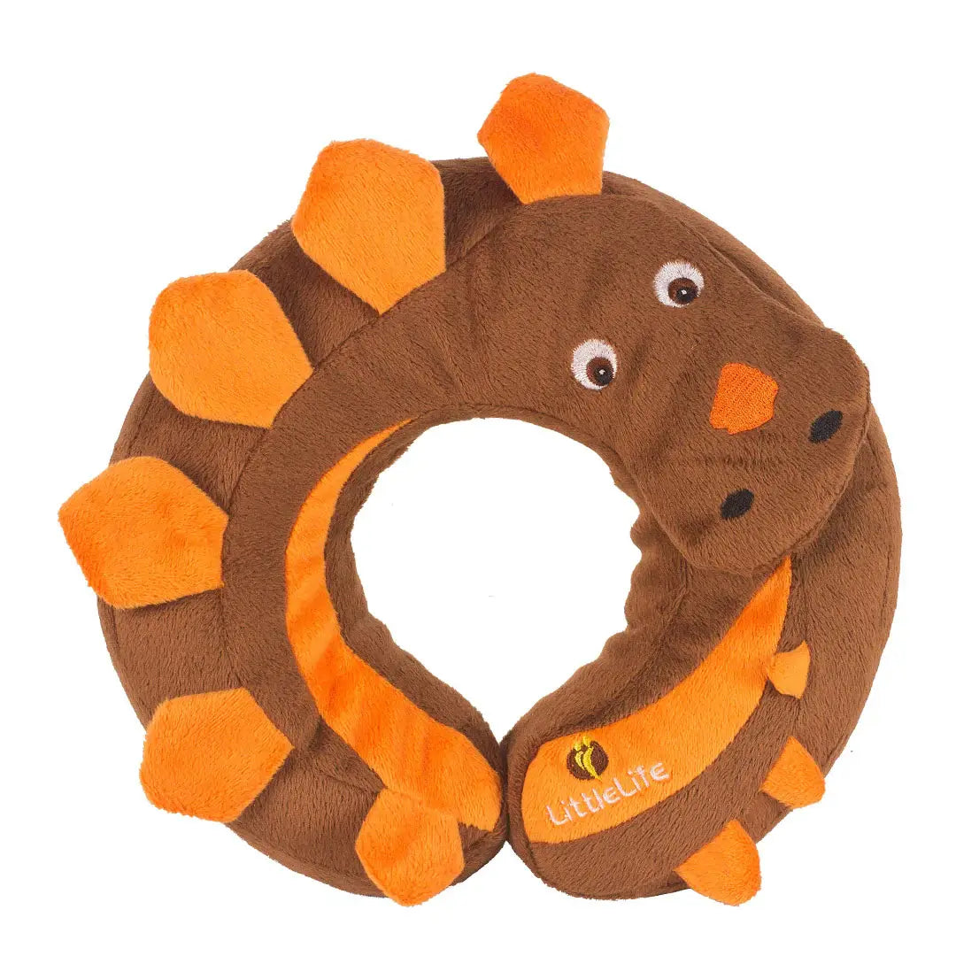 LittleLife Kids Travel Pillow - Soft & Supportive Neck Pillow for Airplane, Car & Stroller - Perfect for Toddlers & Children on Long Trips