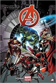 Avengers Vol. 3 by Jonathan Hickman - Marvel Comics Graphic Novel | Superhero Team Action, Collector's Edition | Perfect for Marvel Fans & Comic Book Enthusiasts