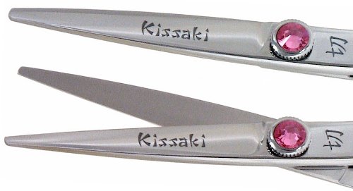 Professional Kissaki 5.5 Inch Hair Scissors - Premium Kengyo Hair Cutting Shears for Salon & Home Use | Sharp Stainless Steel Hairdressing Scissors for Stylists, Barbers & DIY Haircuts