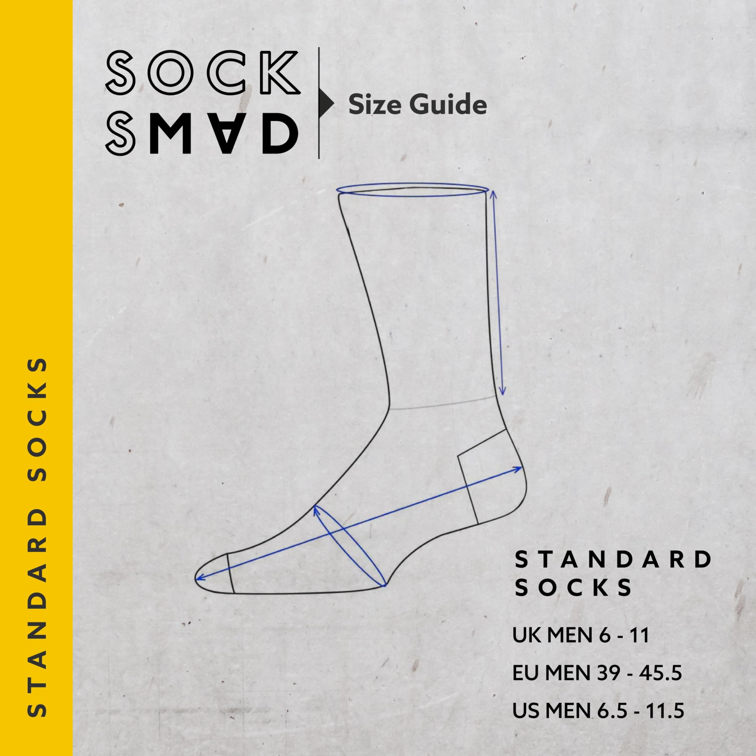 Socksmad 12 Pack Men's Work Socks - Thick Thermal Winter Boot Socks for Men - Heavy Duty Comfort & Warmth - Perfect for Construction, Hiking & Outdoor Work