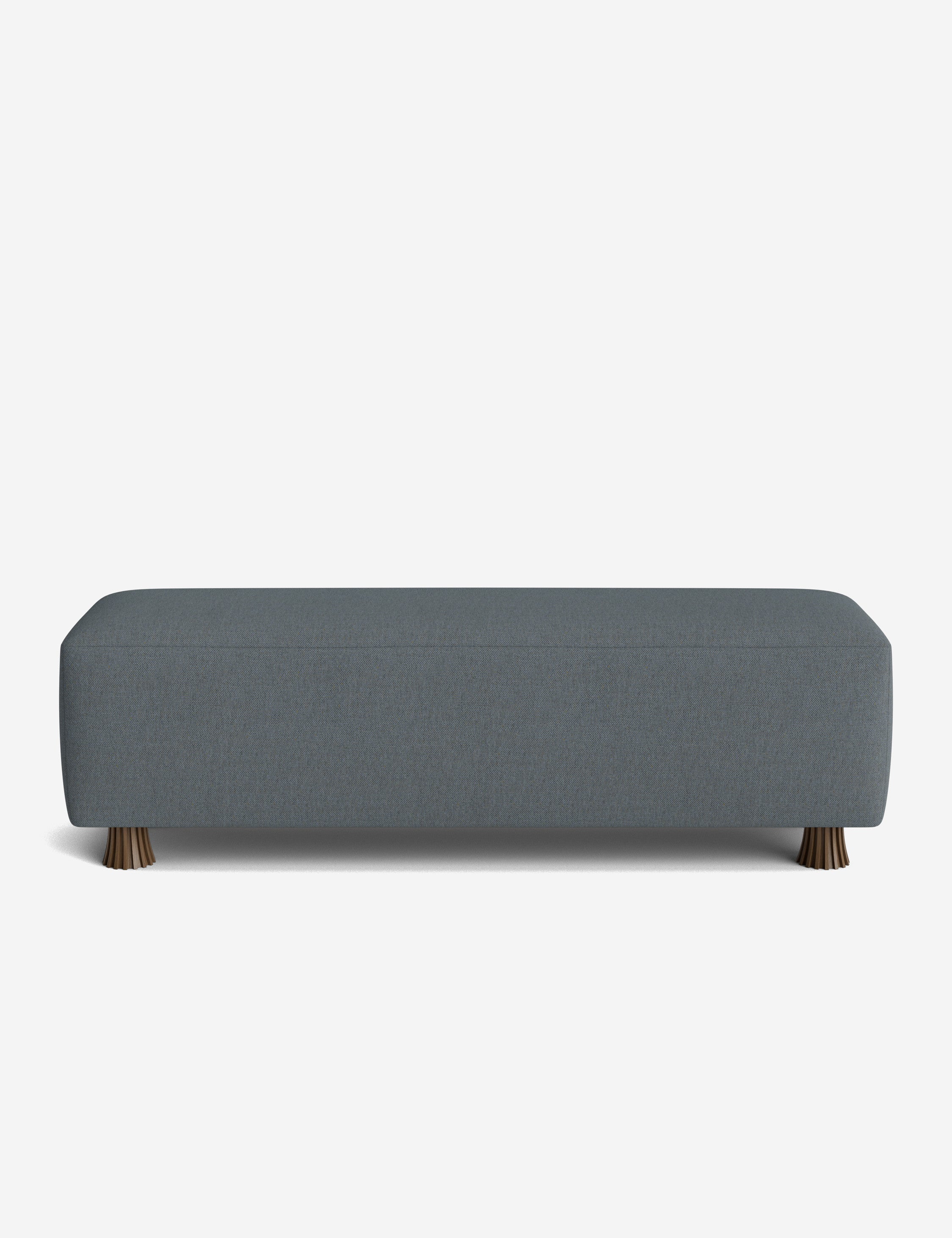 Ansel Bench by DISC Interiors - Modern Wooden Entryway Bench with Storage | Perfect for Hallway, Living Room & Bedroom Organization