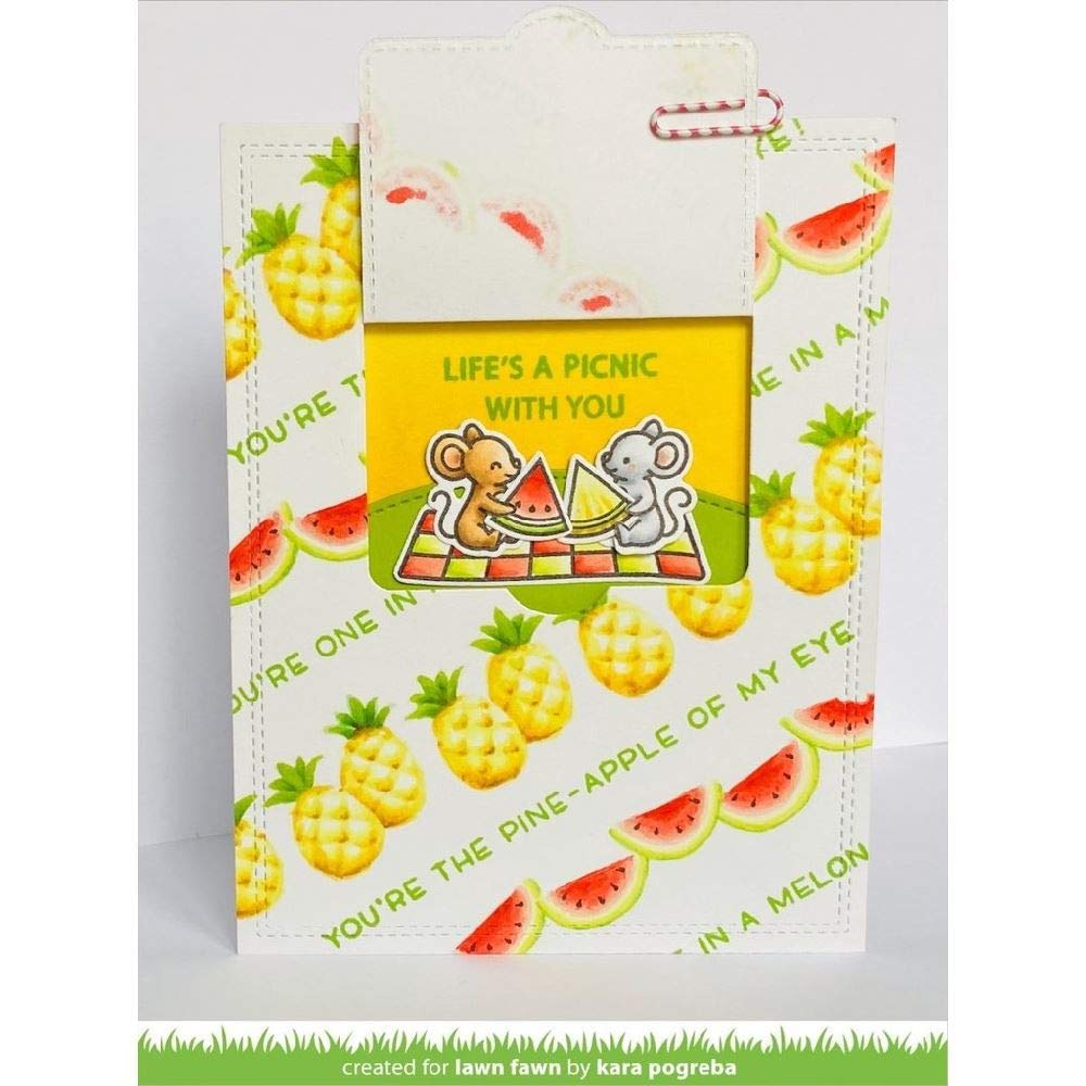 Lawn Fawn LF2333 Clear Stamps 4x6 - Simply Celebrate Summer for DIY Cards