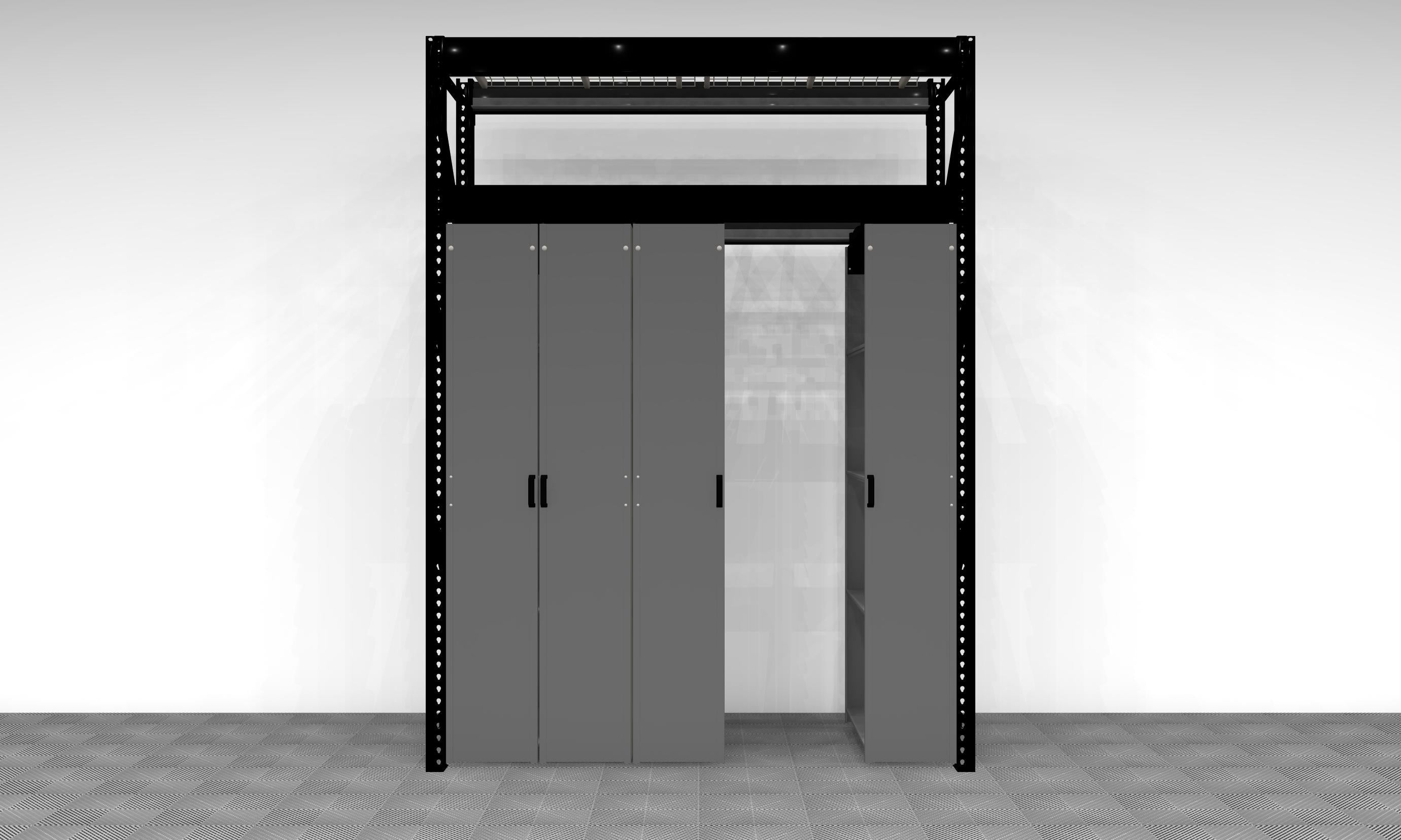 Levrack Heavy Duty Storage Shelving Units - Durable Metal Shelves for Garage, Warehouse & Home Organization