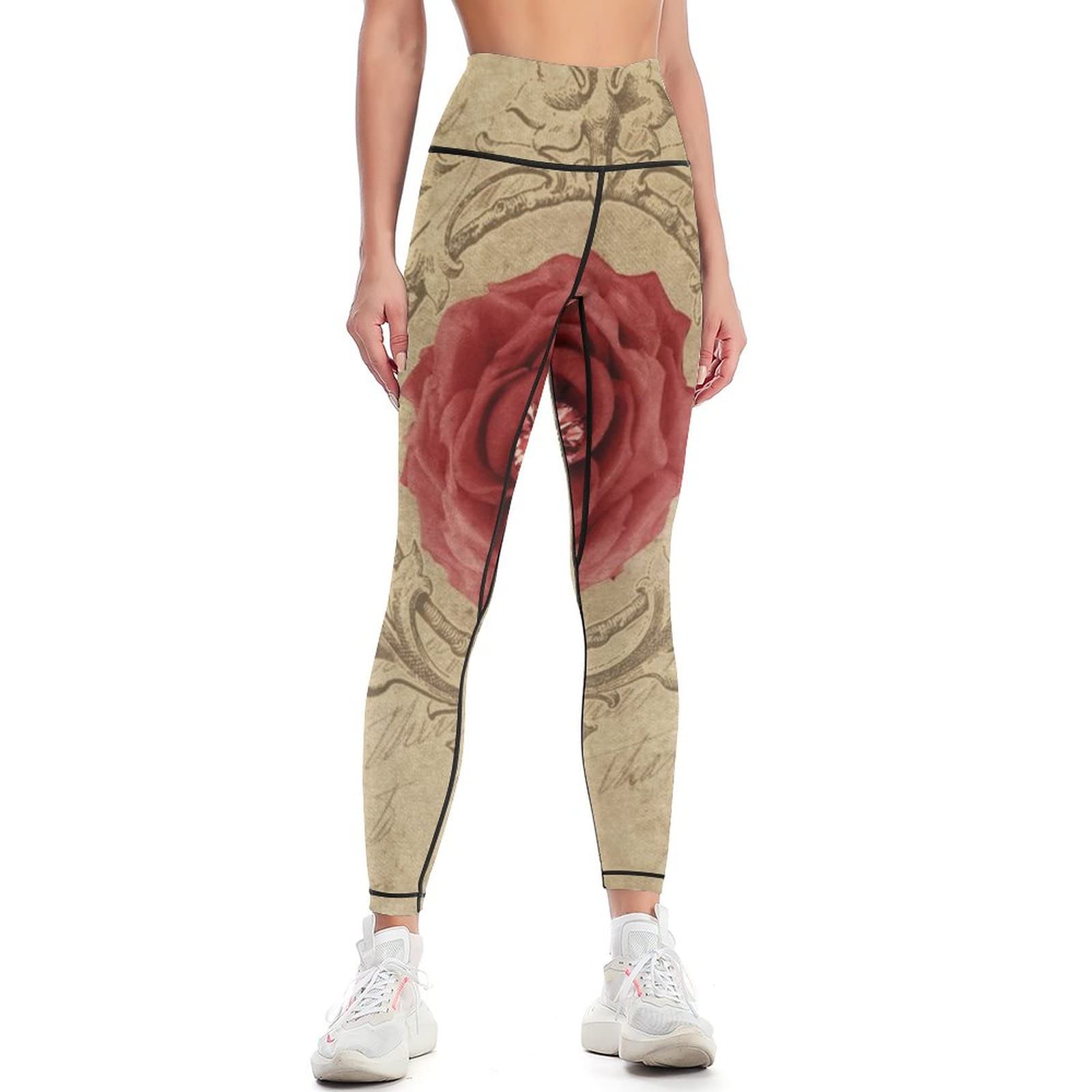 JZDACH High Waist Yoga Pants for Women - Tummy Control Workout Leggings | Perfect for Yoga, Gym & Everyday Wear