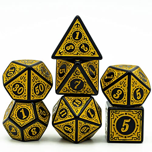 Dice- Yellow With Black Edge