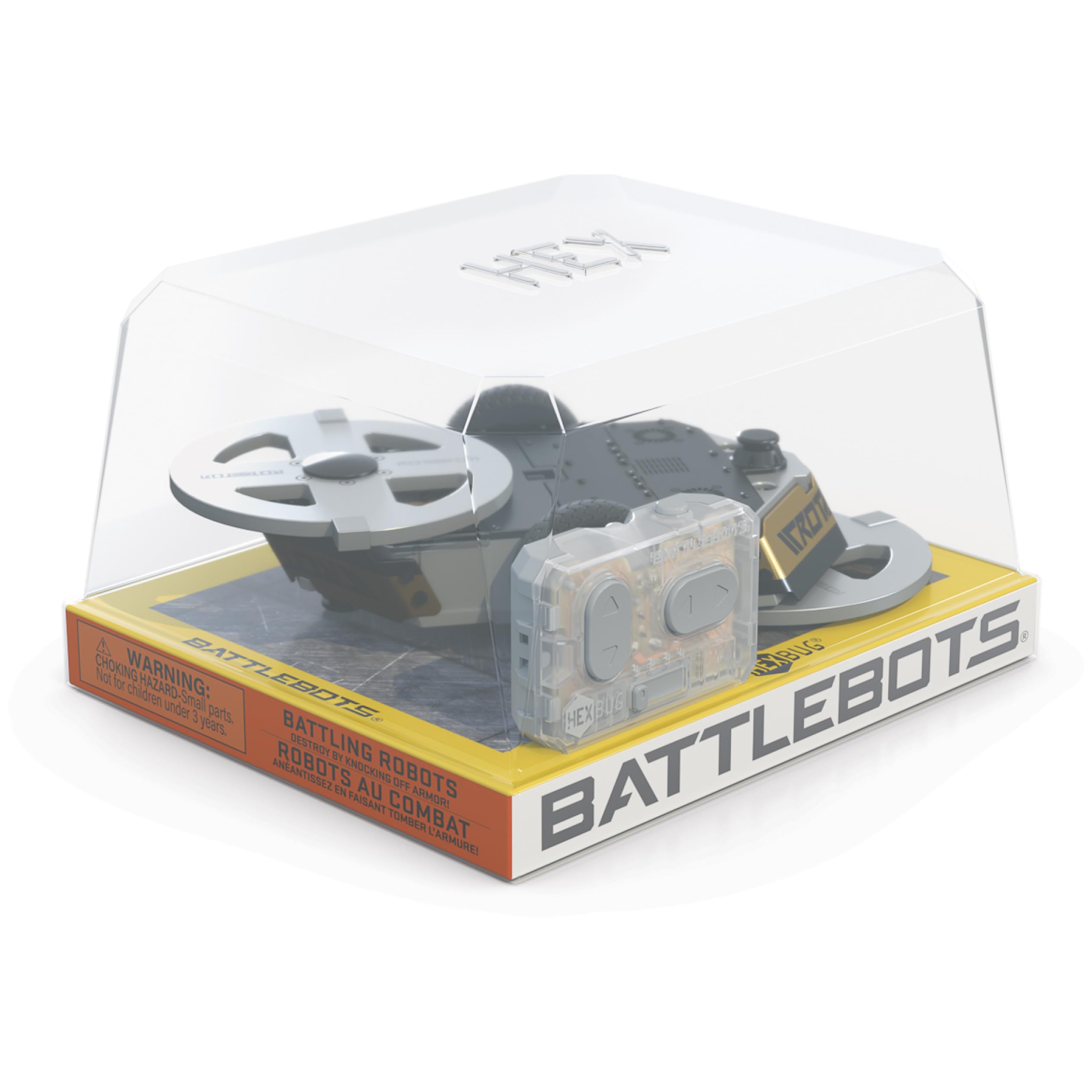 HEXBUG BattleBots Rotator - Remote Control Robot Toy for Kids 8+ | STEM Learning Toy for Boys & Girls | Includes Batteries | Perfect for STEM Education, Robot Battles & Indoor Play