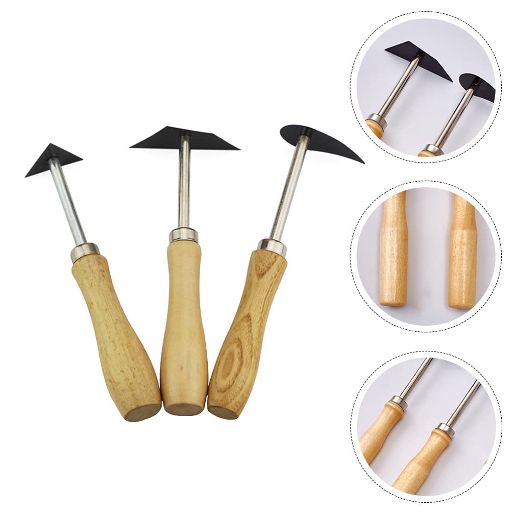 3pcs Clay Sculpting Tools - Fondant & Resin Carving Kit for Cake Decorating & Jewelry Making