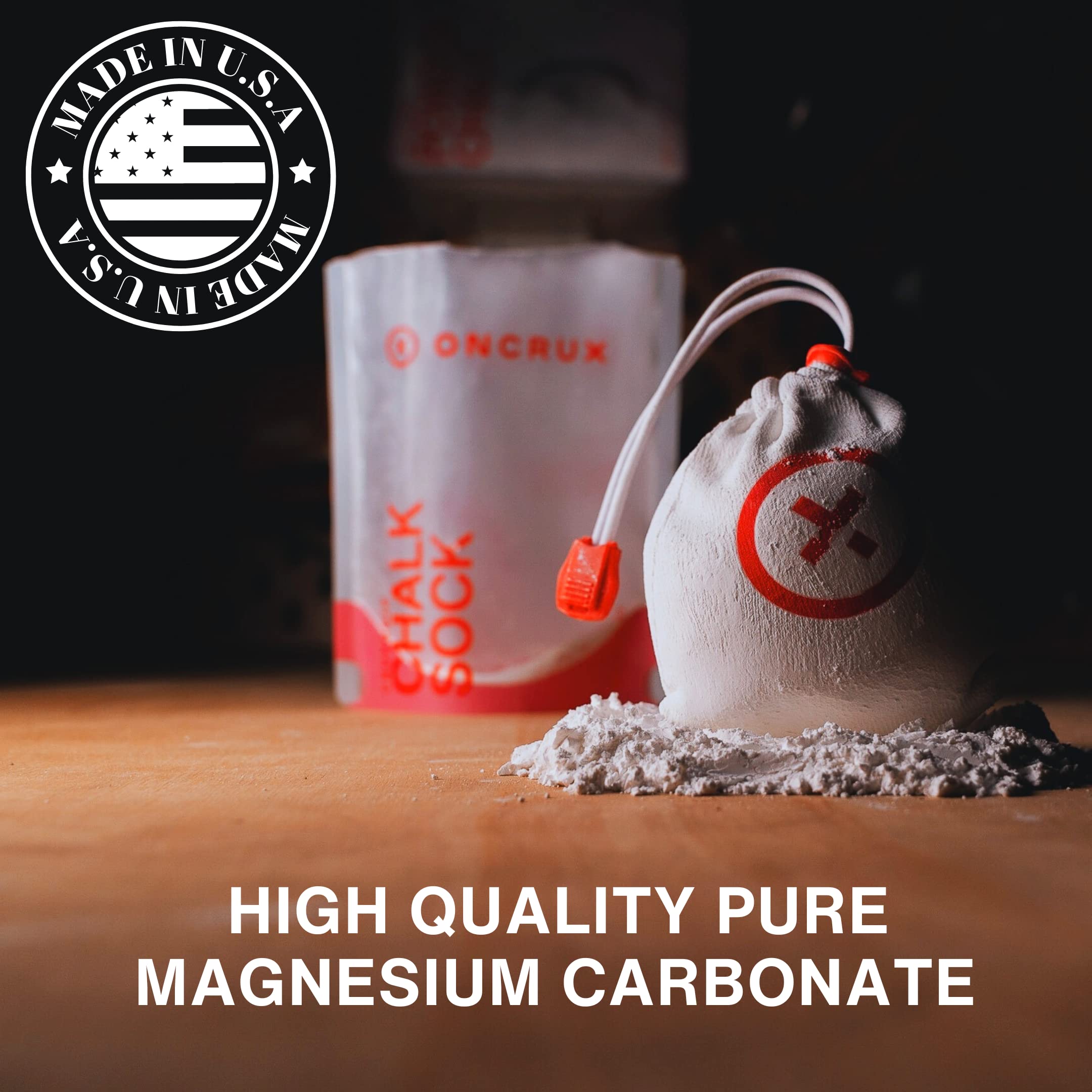 Premium Refillable Chalk Ball 2 oz - USA Made Performance Grip Enhancer for Weightlifting, Rock Climbing, Gymnastics & Disc Golf - Ideal for Gym, Outdoor Sports & Training Sessions