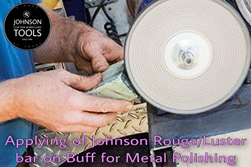 Johnson Tools Metal Polish Bar for Copper, Brass & Silver - Buffing & Cleaning