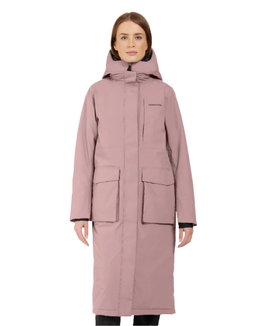 Didriksons Leya Women's Long Parka Coat - Waterproof Winter Jacket for Cold Weather | Perfect for Snow, Skiing & Outdoor Activities