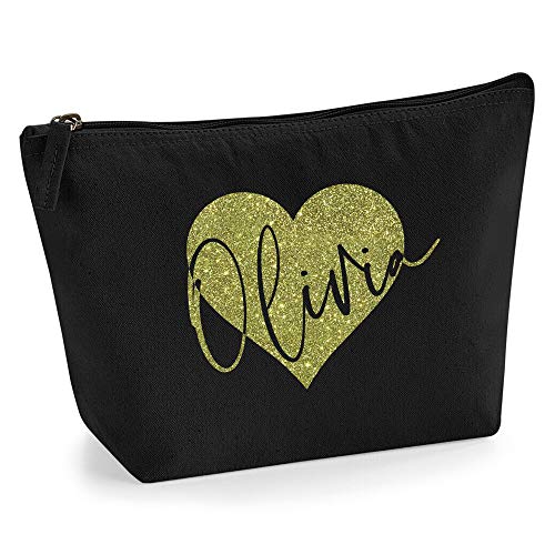 Black - Gold Glitter