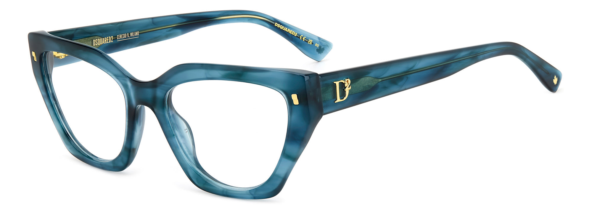 DSQUARED2 D2 0117 Sunglasses - Polarized UV Protection Aviator Style for Men & Women - Perfect for Driving, Beach & Outdoor Activities