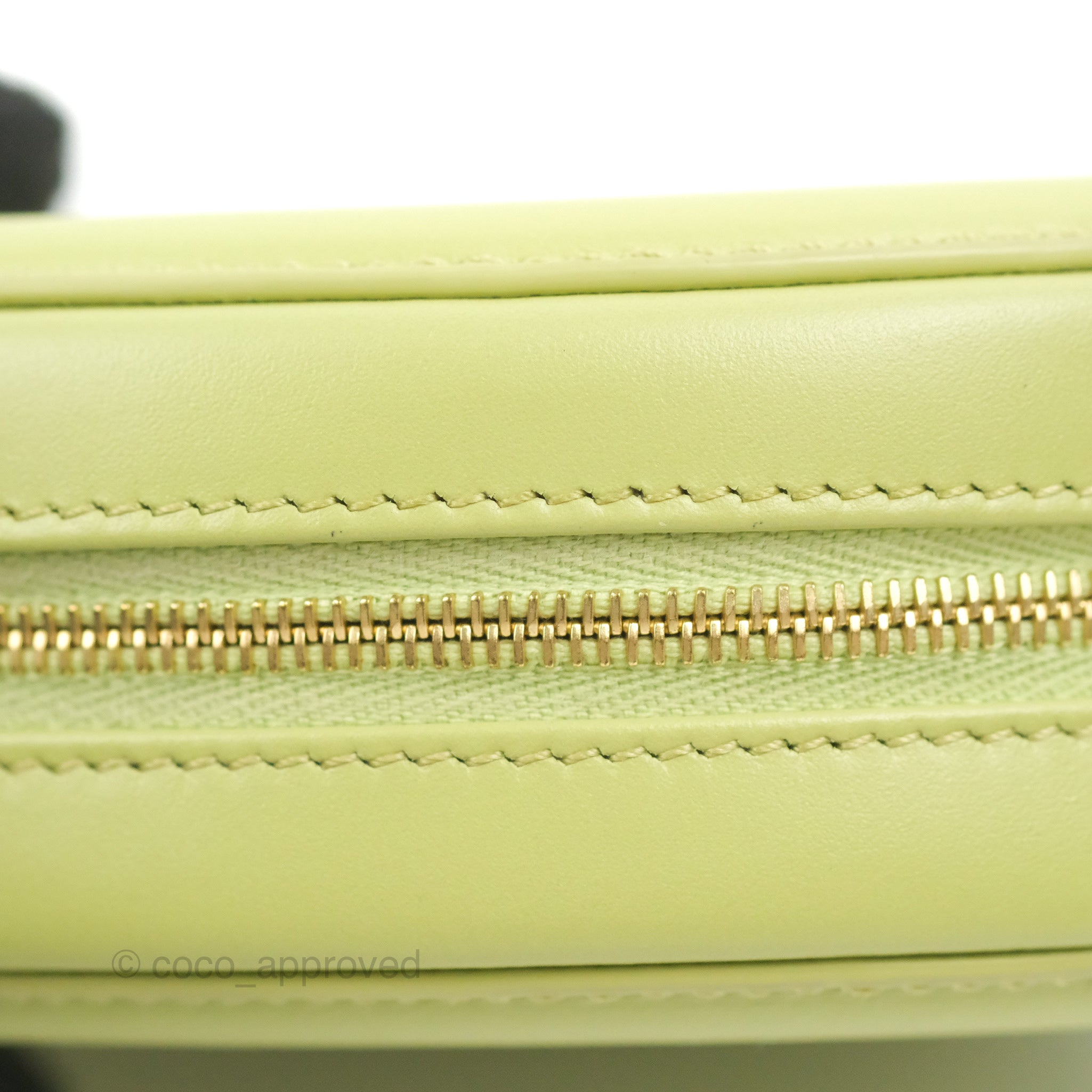 Celine Triomphe Green Calfskin Oval Shoulder Bag - Luxury Leather Handbag for Women | Perfect for Work, Travel & Evening Events