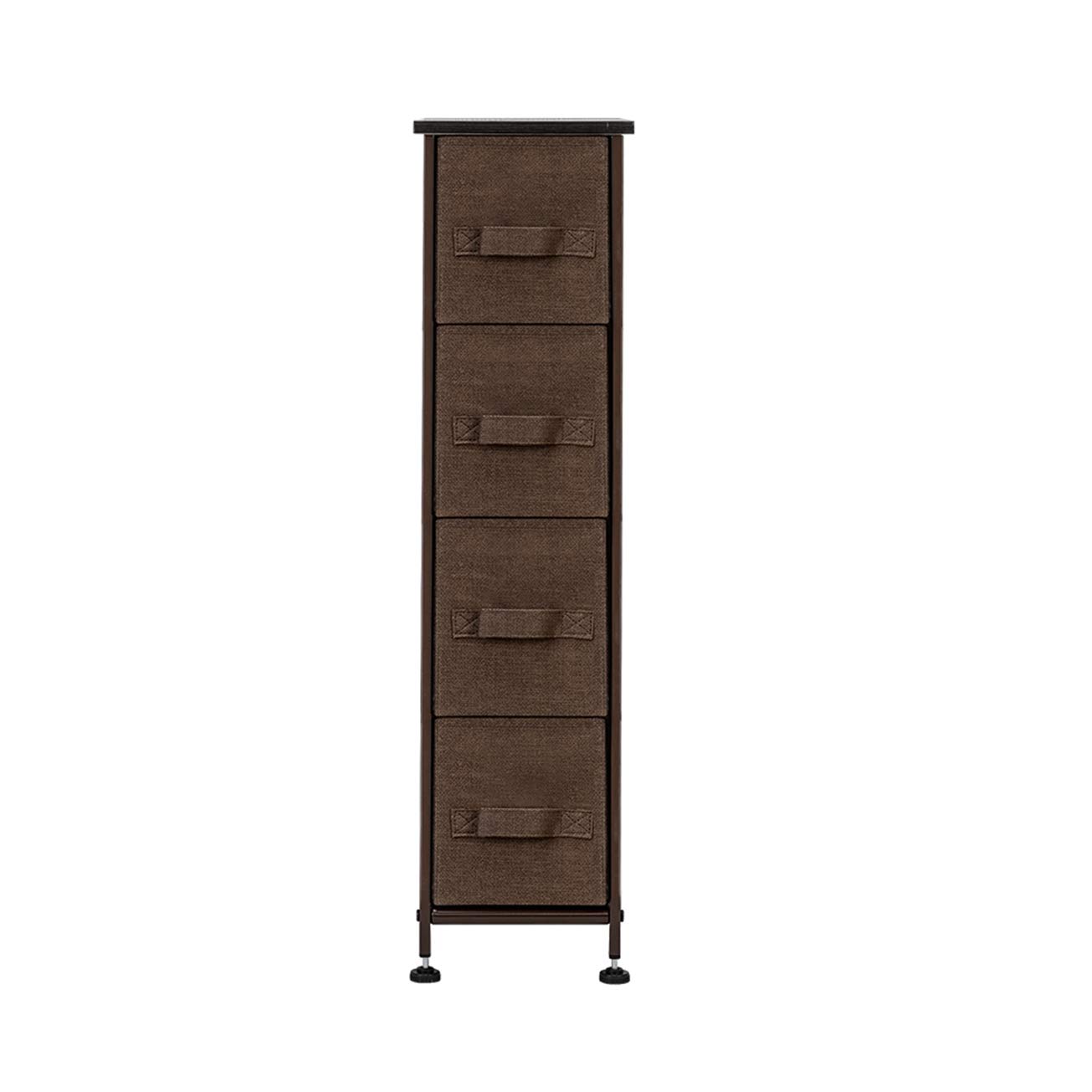 Slim Dresser with 4 Fabric Drawers - 7.9