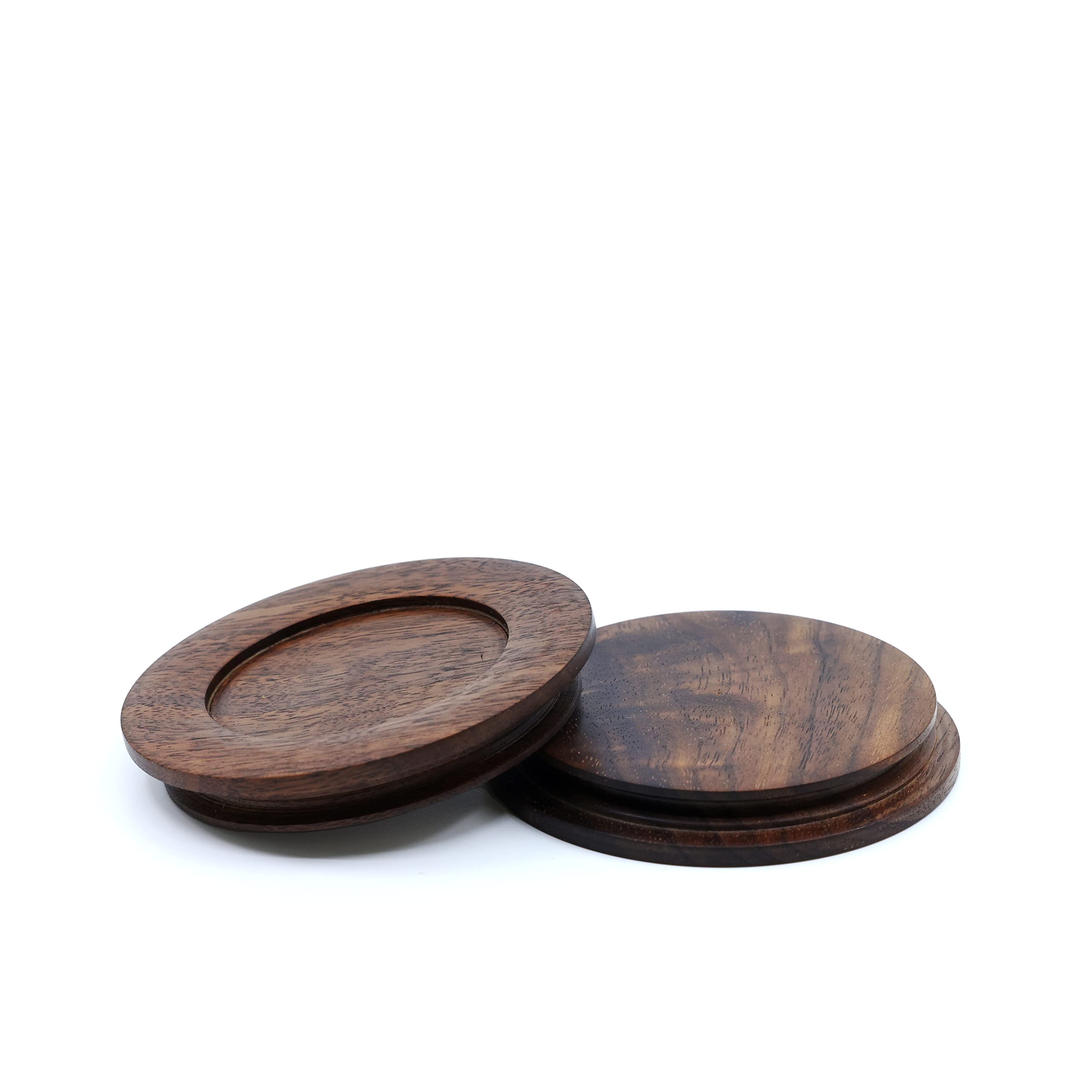Premium Walnut Wood Lid for DF64, G-IOTA, Solo & Turin Coffee Grinders - Durable & Stylish Coffee Accessory for Home Baristas & Coffee Enthusiasts
