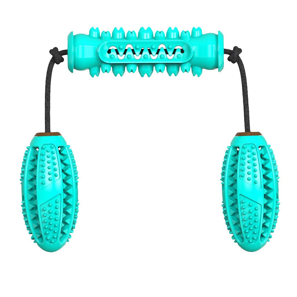 Durable Dog Squeaky Toy - Interactive Puppy Chew Toy for Dental Care & Teeth Cleaning | Fun Playtime & Training Reward for Small Medium Large Dogs
