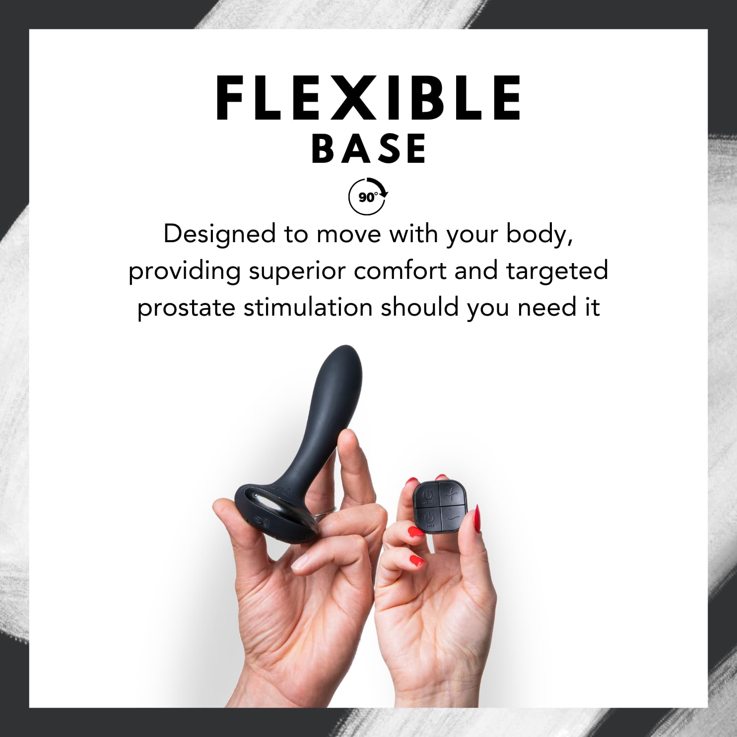 Hot Octopuss PLEX with Flex - Rechargeable Vibrating Butt Plug & Prostate Massager for Men | Male Sex Toy for Solo Play & Couples Use | G-Spot Stimulation & Pleasure Enhancement