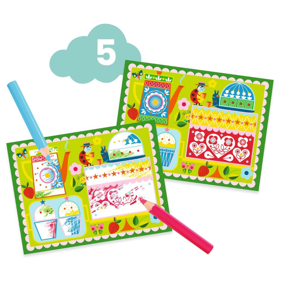 DJECO Multi-Activity Kit - The Cat and His Friends for Toddlers 18 Months+ | Early Learning & Creative Play for Kids