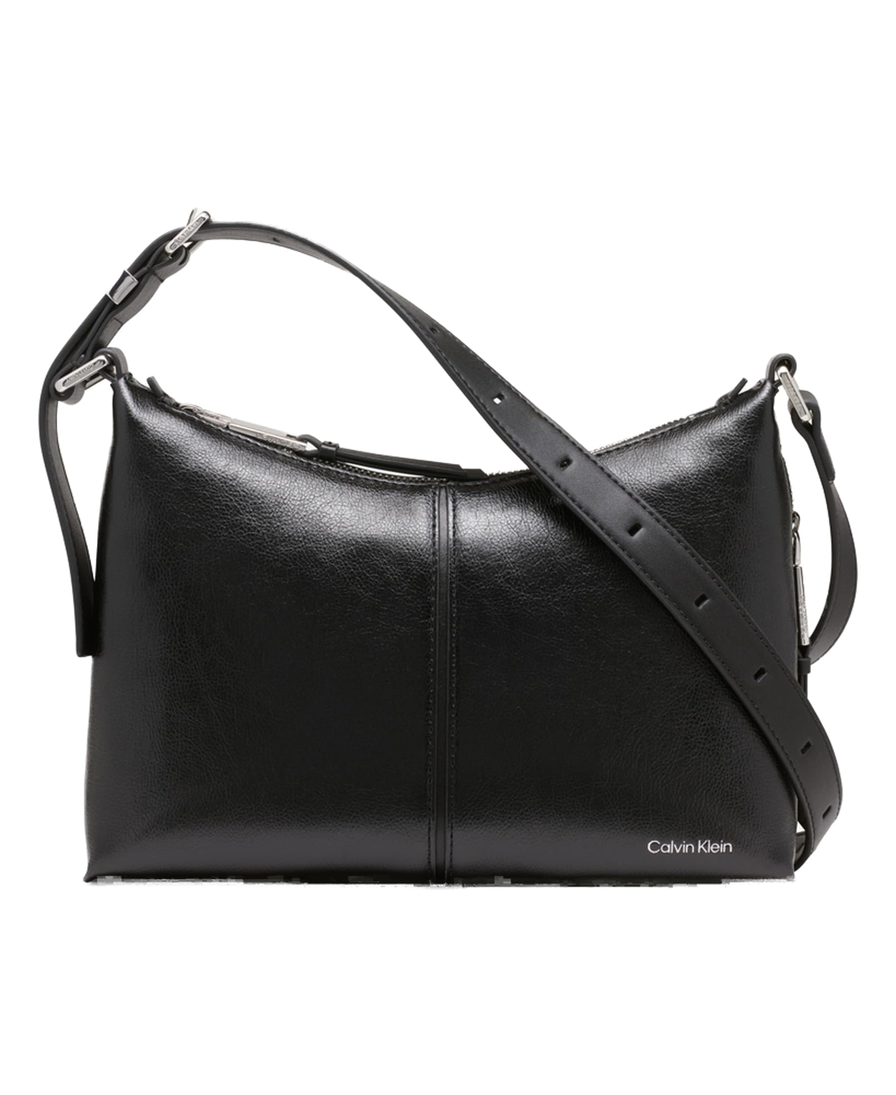 Calvin Klein Max Top Zip Crossbody Bag for Women - Stylish & Compact Shoulder Purse for Everyday Use, Travel & Work