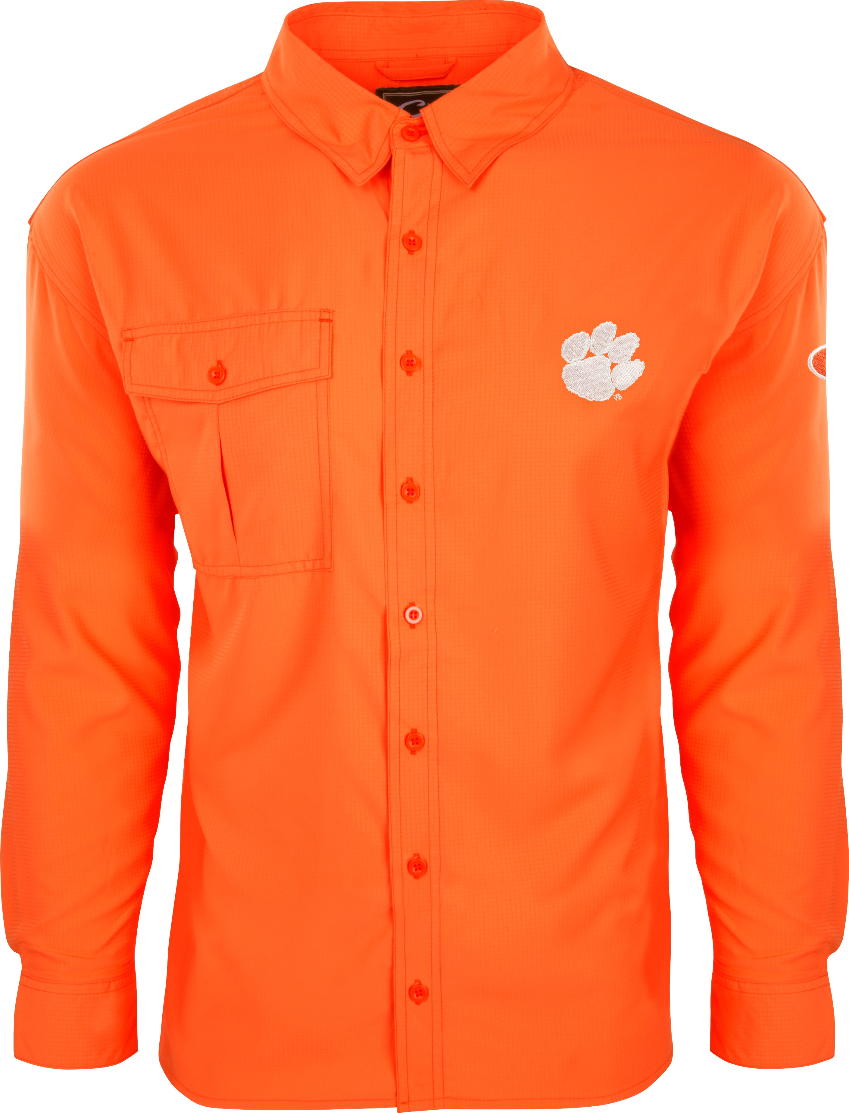 Clemson Long Sleeve Flyweight Shirt - Lightweight Performance Top for Running, Hiking & Outdoor Activities