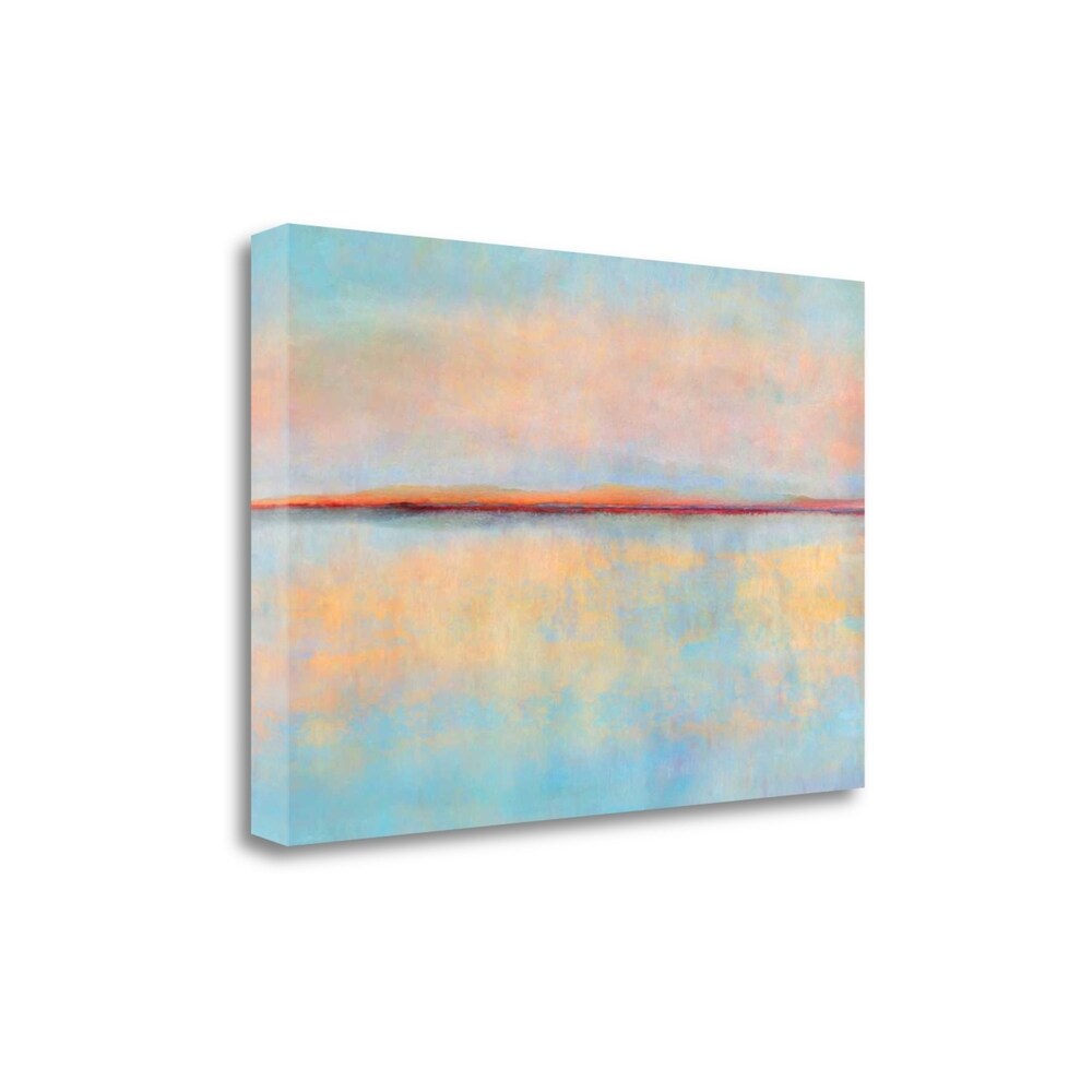 After Sunset By Cora Niele - Premium Giclee Art Print on Gallery Wrapped Canvas, Handmade Wall Decor for Living Room, Bedroom & Office - Ready to Hang Framed Painting