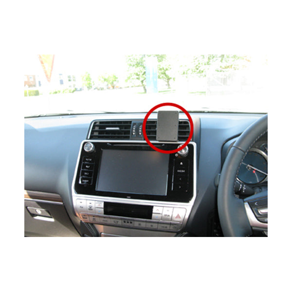 ClicOn No Holes Universal Dashboard Mount for Toyota Prado 2018-2022 | Secure Phone Holder for Off-Road & Daily Driving