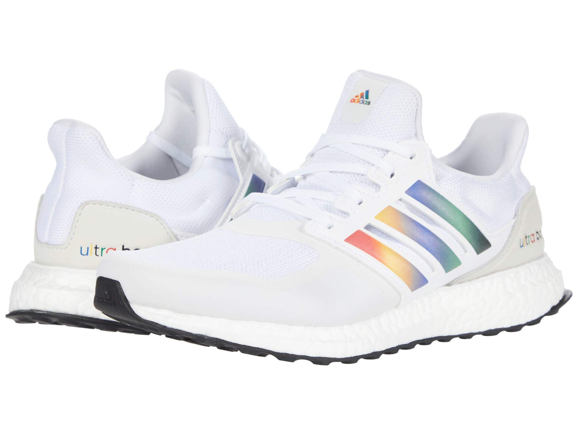Adidas Women's Fluidflow Running Shoes - White, Active Red Core Black - Size 6 | Lightweight Comfort for Jogging, Gym Workouts & Daily Wear