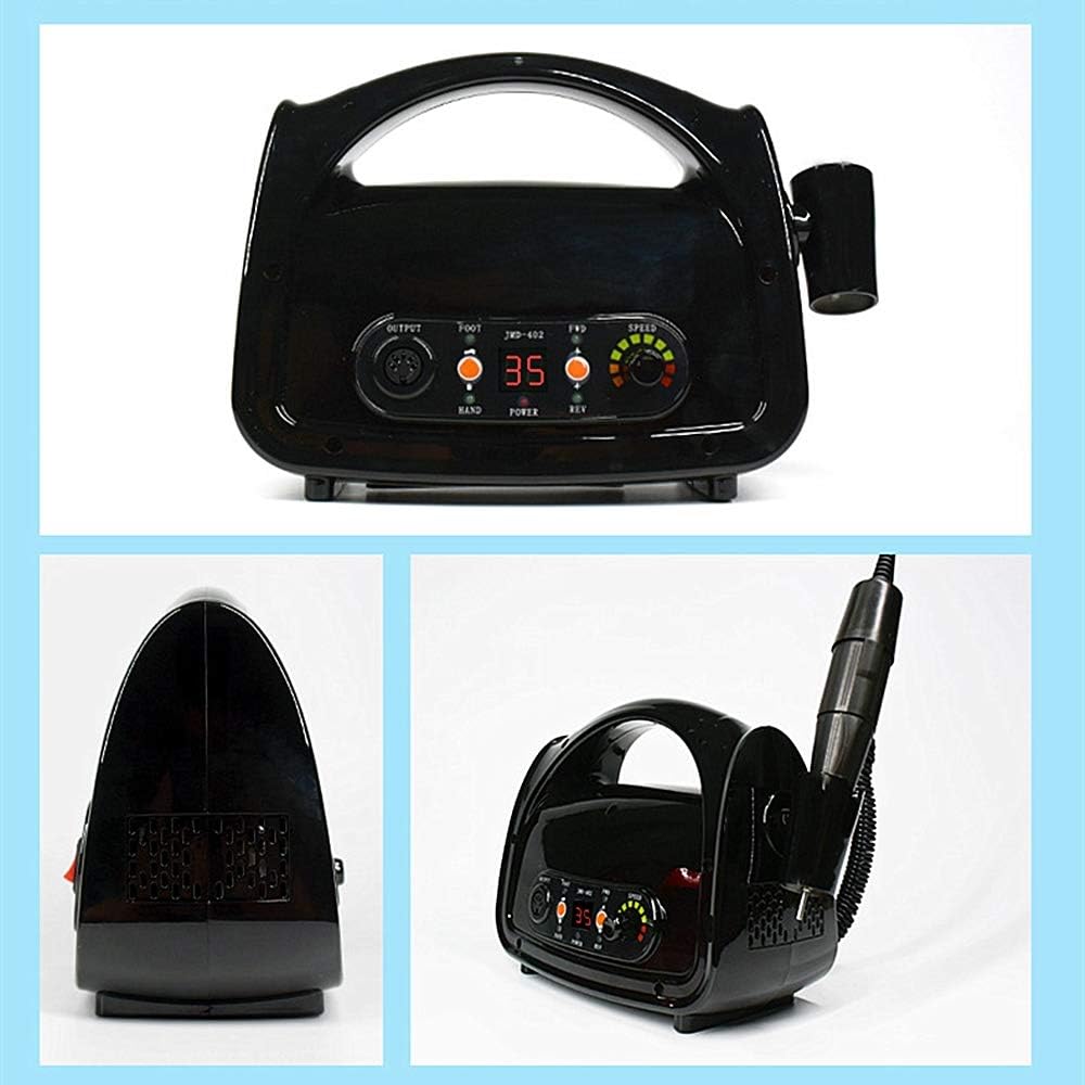 **Professional 75W High-Power 35000RPM Electric Nail Drill Kit – Portable Manicure & Pedicure Tool for Acrylic Gel Nails, Nail Art, Polish & Filing – Includes Lifting Handle (JDM 402) – Perfect for Salon & Home Use**