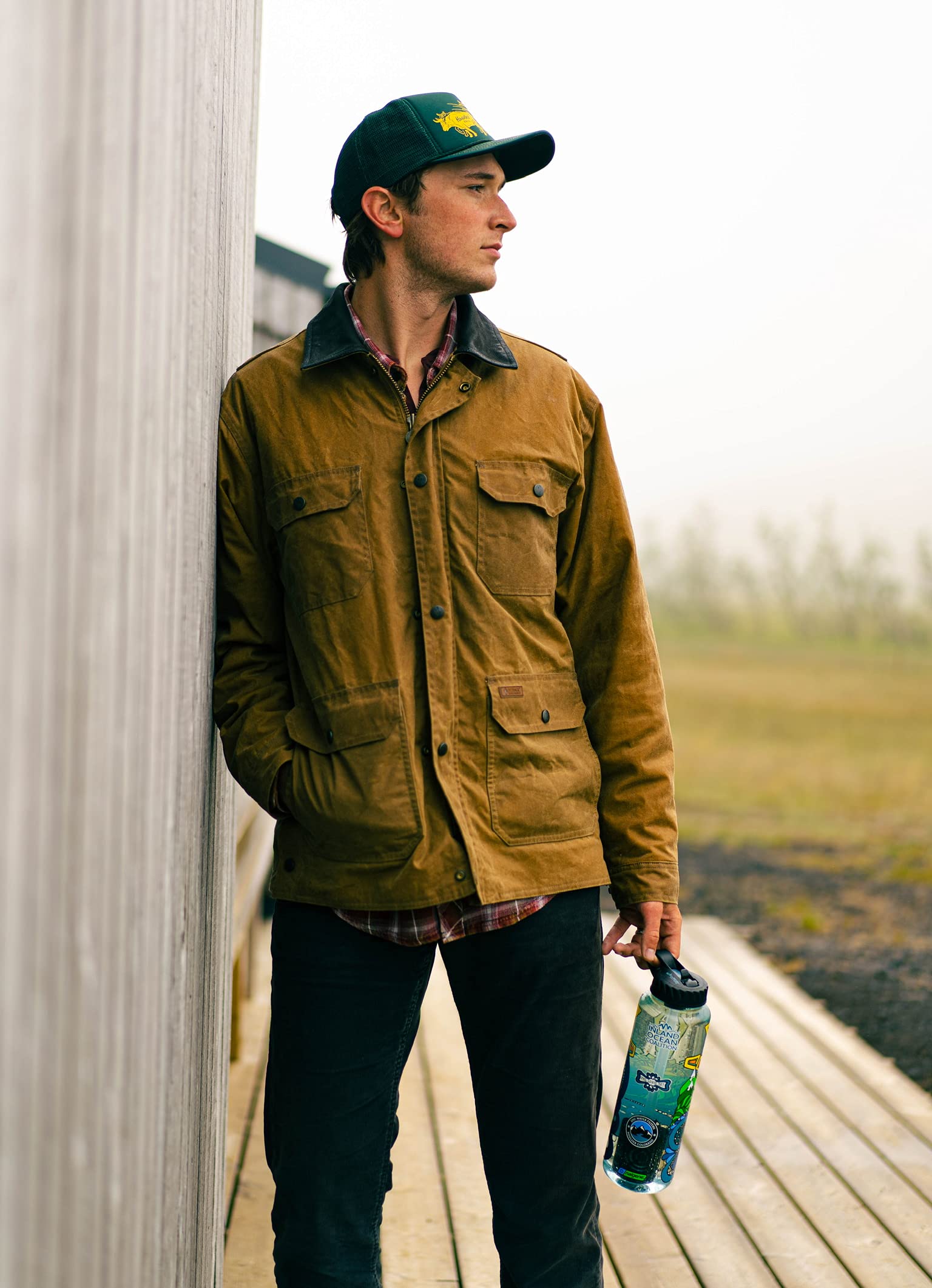**Nalgene OG Water Bottle with Built-in Filter | BPA-Free, USA Made | Removes 99.99% Contaminants, PFAS, Heavy Metals | 48oz | Perfect for Hiking, Camping & Everyday Hydration**