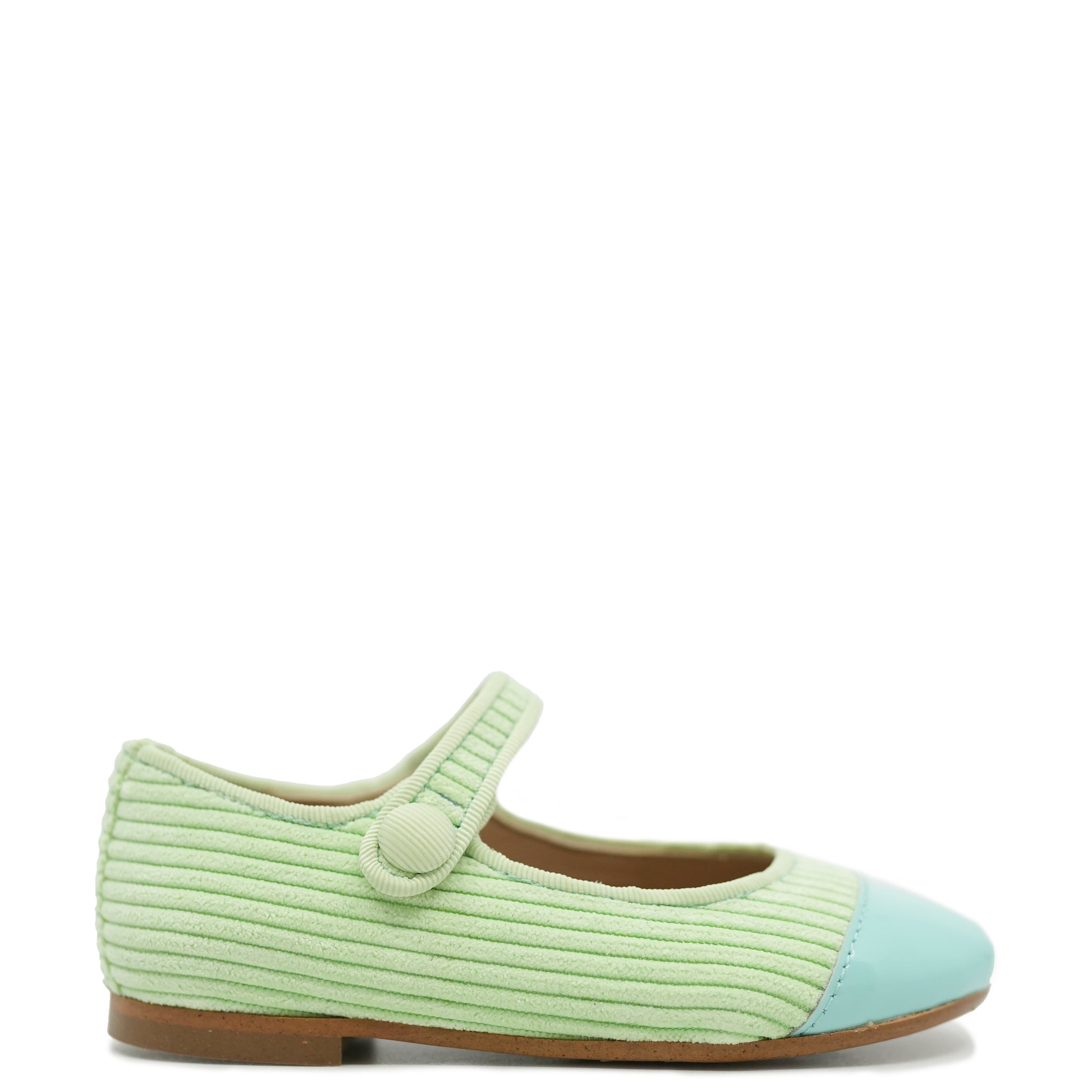 Papanatas Mint Captoe Mary Jane Shoes - Elegant Women's Ballet Flats for Work, Office & Casual Wear | Comfortable & Stylish Footwear for Everyday Use