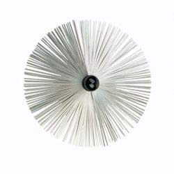 Wohler USA 5575 12-Inch Flat Wire Brush for Viper Chimney Cleaning - Perfect for 10-Inch Flue Maintenance & Professional Chimney Sweeping