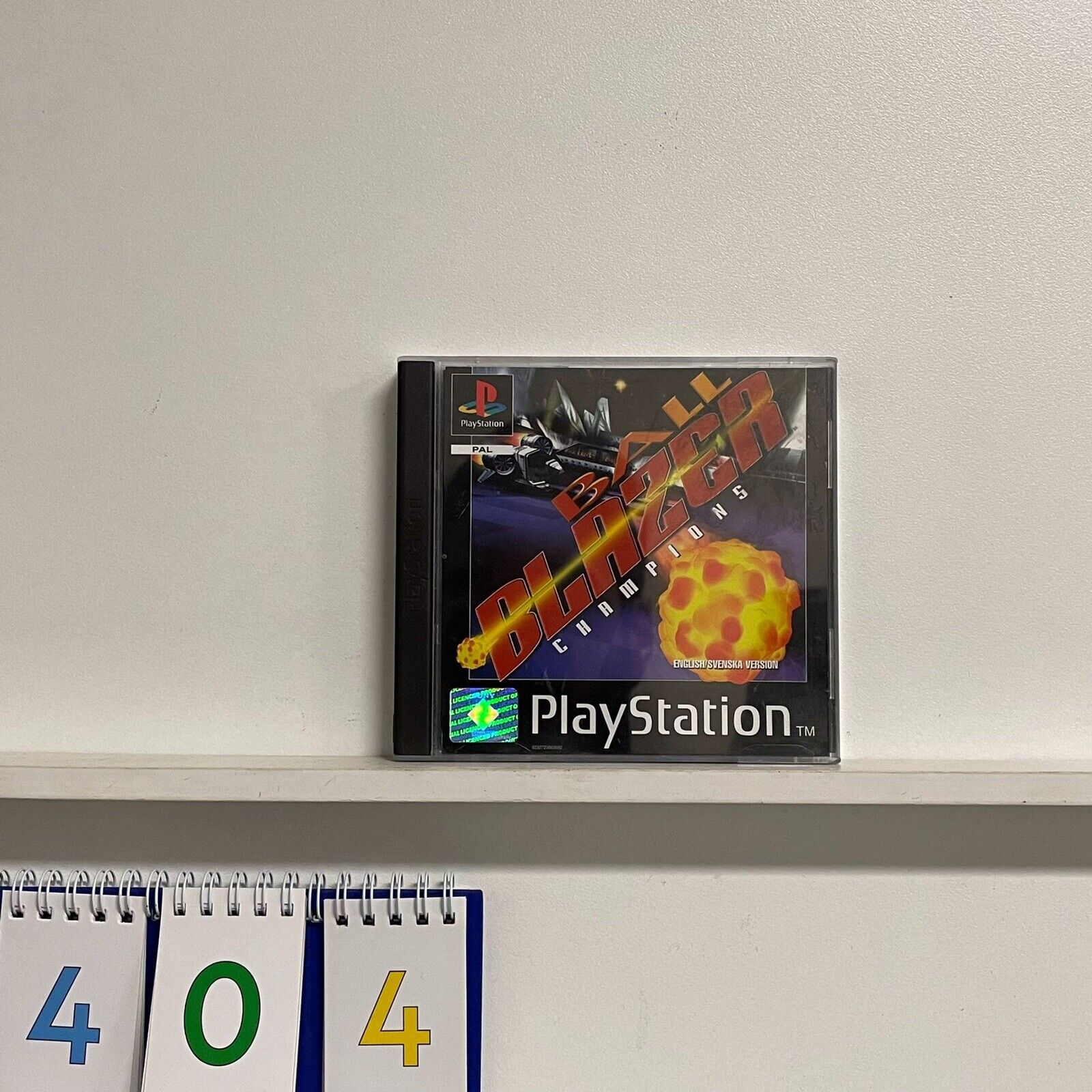Ball Blazer Champions PS1 Game - Complete with Manual (PAL Version) | Classic PlayStation 1 Sports Game for Retro Gaming Enthusiasts | Perfect for Collectors and 90s Nostalgia Gaming Sessions
