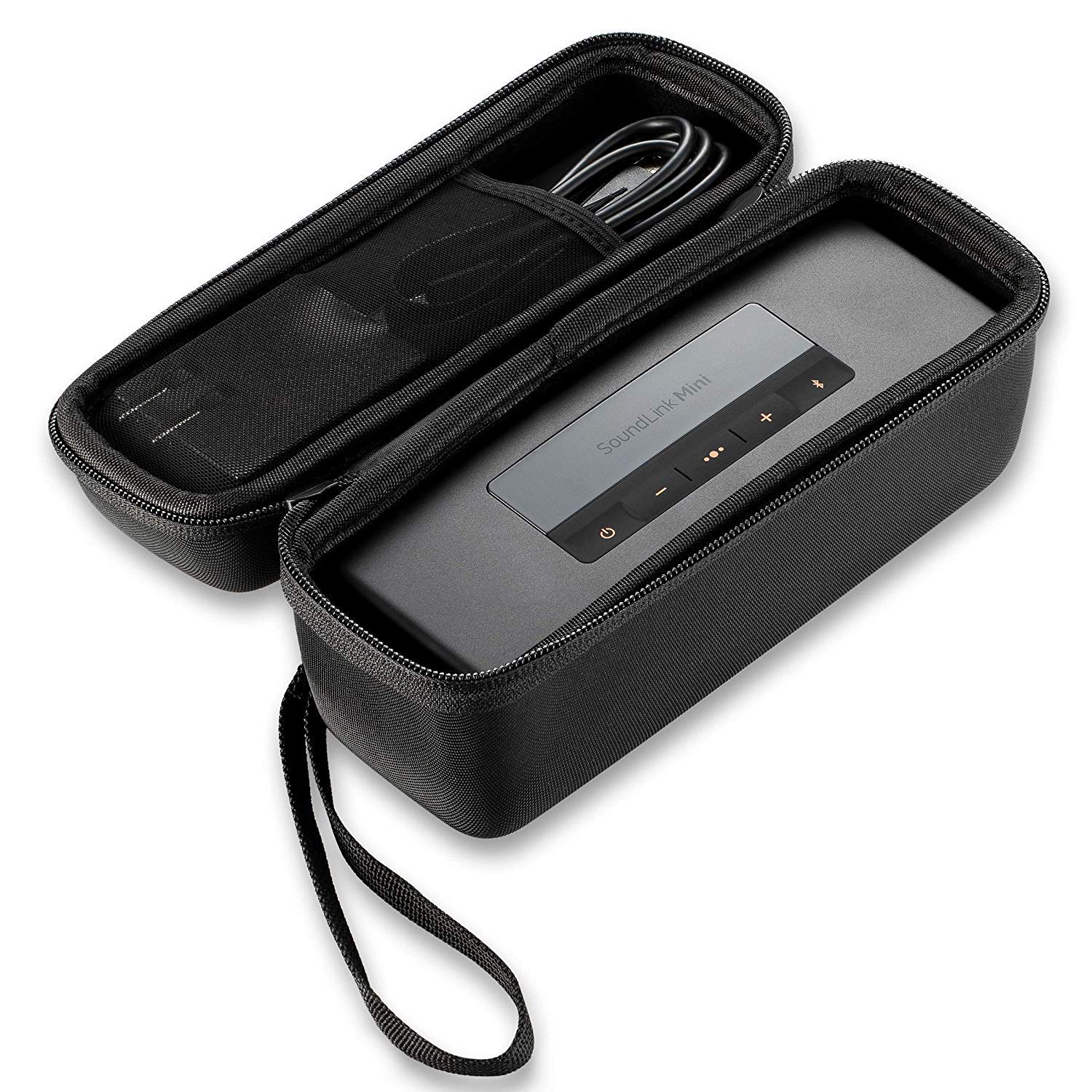 Bose SoundLink Mini II Hard Case - Fits Gen 1 & 2, Travel Storage Bag for Speaker & Accessories