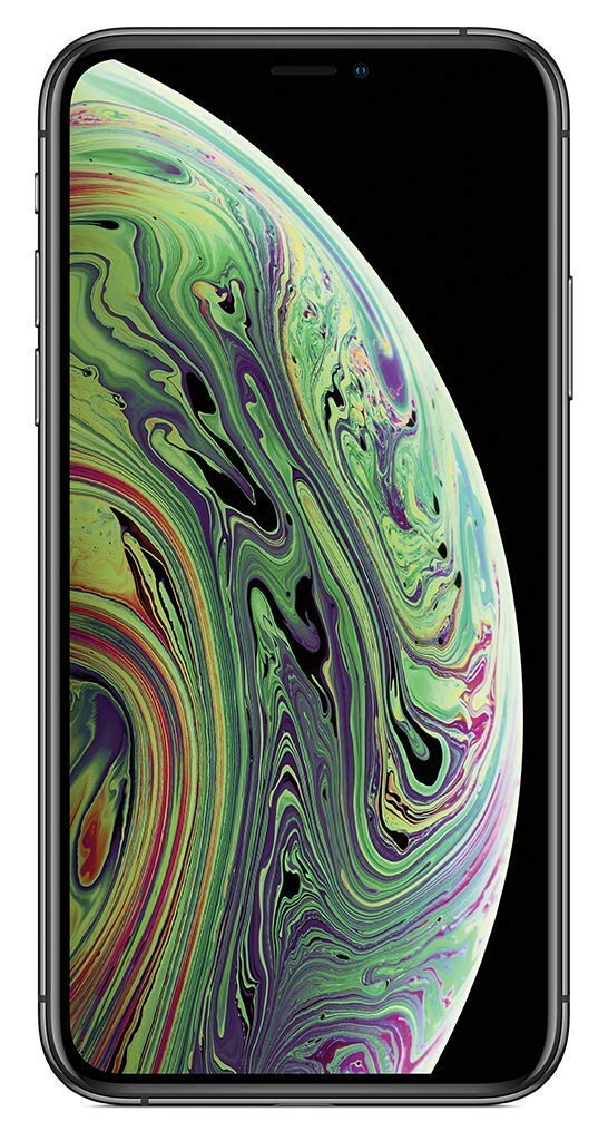 Apple iPhone XS Max 64GB Space Gray (Renewed) - Premium Refurbished Smartphone for Work, Travel & Entertainment