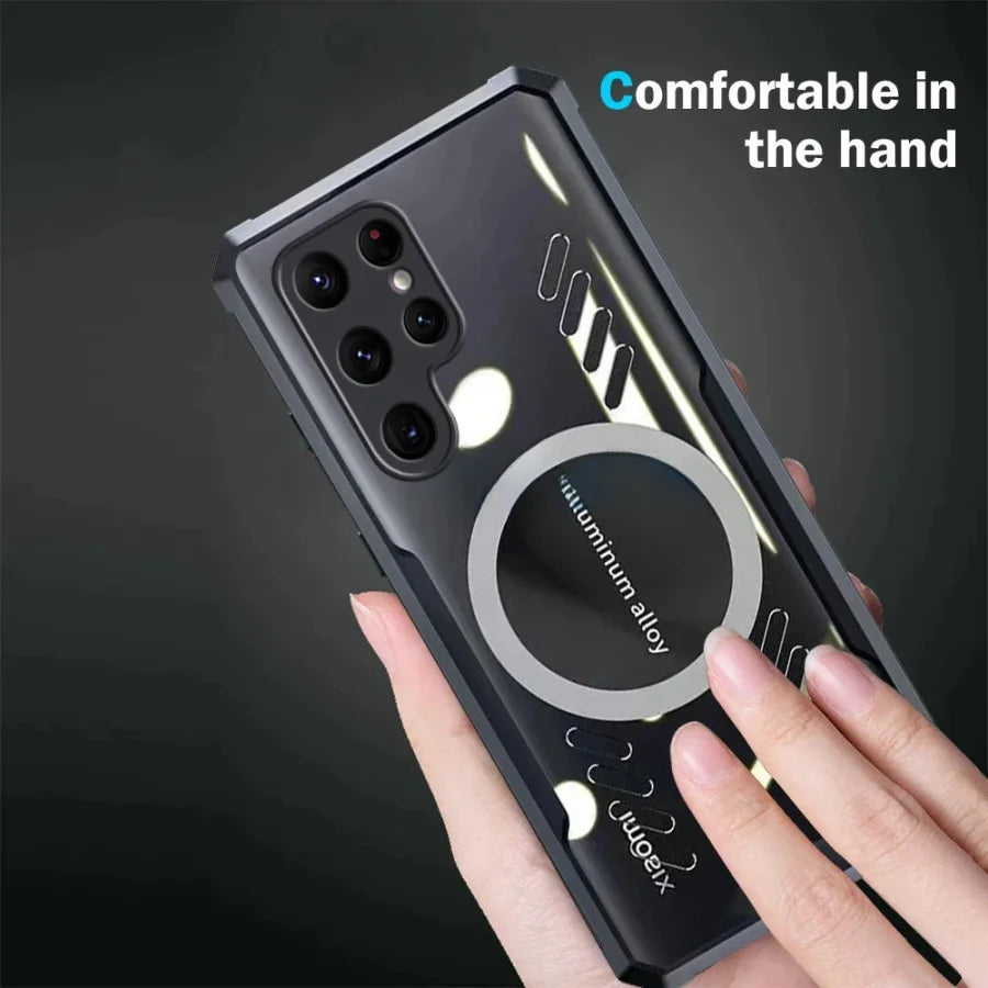 Samsung Galaxy S25 Ultra Thin Cooling Case - Premium Heat Dissipation Phone Cover for Gaming & Long Usage | Perfect for Travel, Work & Outdoor Activities