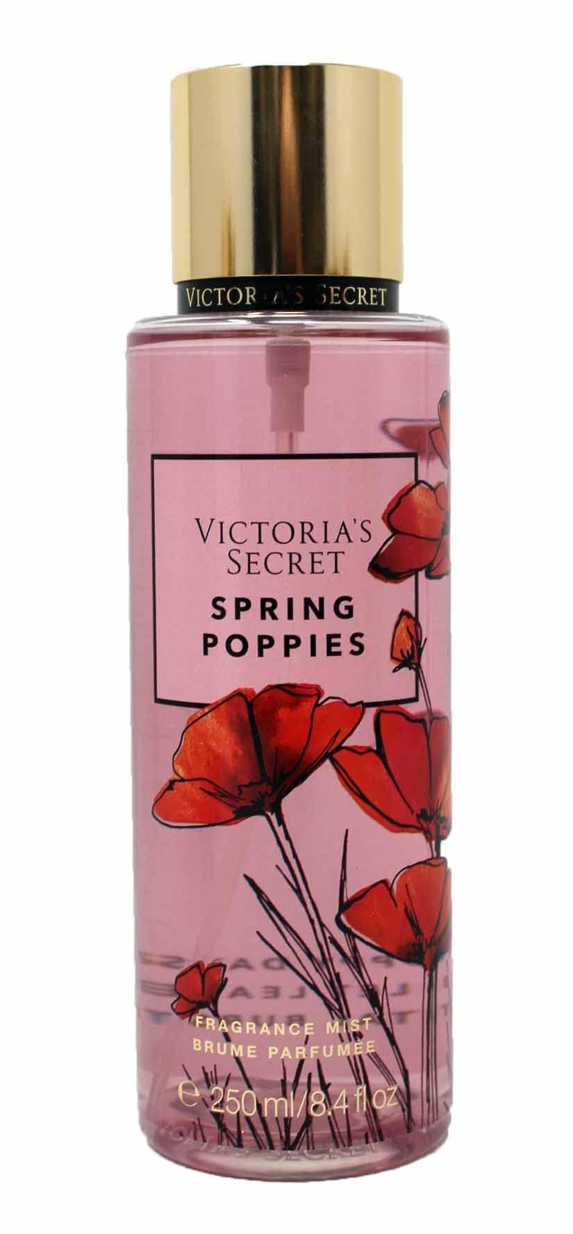 Victoria's Secret Spring Poppies Body Mist for Women - 8.4 oz Floral Fragrance Body Spray | Fresh & Lightweight for Daily Wear, Work, Date Night & Special Occasions