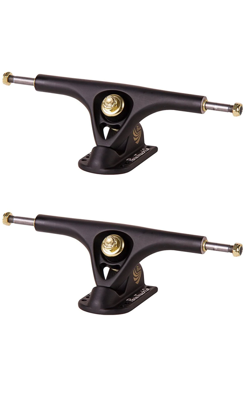 Paris V3 Matte Black Skateboard Trucks 180mm x 50mm - Perfect for Street Skating and Park Tricks