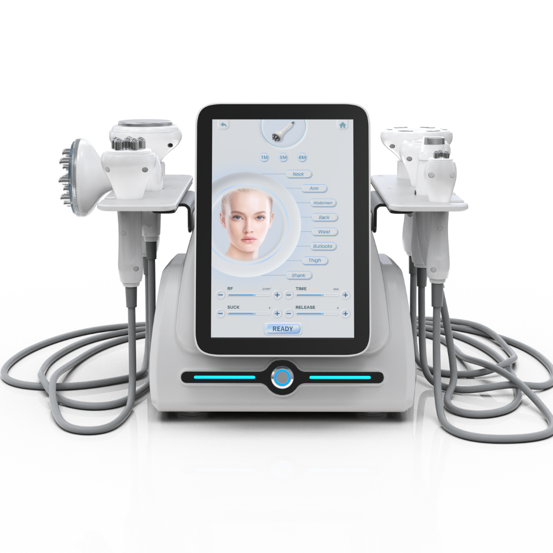 Professional Hera Multi-Wave Vacuum RF Cavitation Machine for Body Slimming & Skin Tightening - At-Home Beauty Salon & Spa Treatment Device