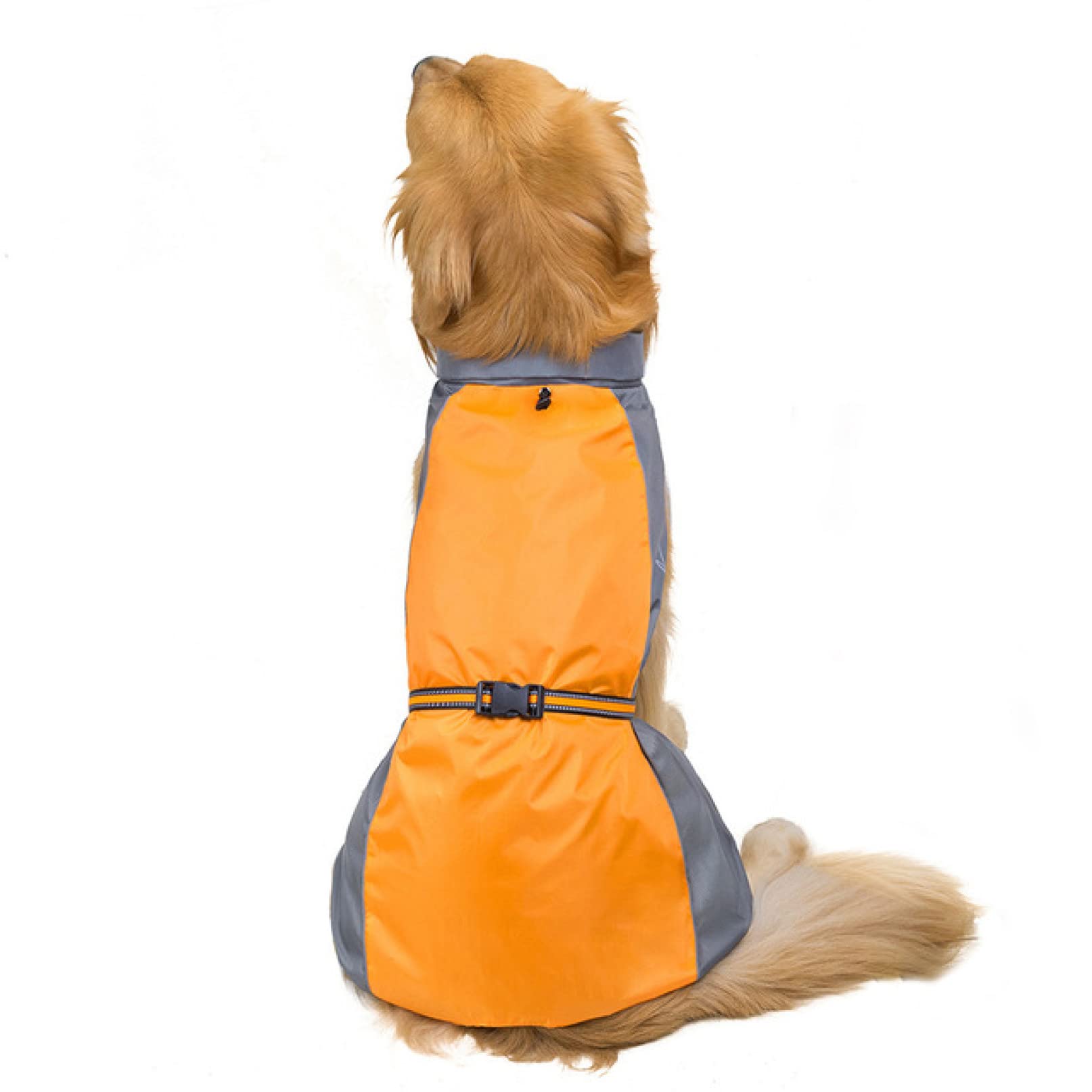 Waterproof Dog Raincoat - Breathable & Fashionable Pet Jumpsuit for Small, Medium & Large Dogs - Outdoor Rain Gear for Walking, Hiking & Playtime in Wet Weather