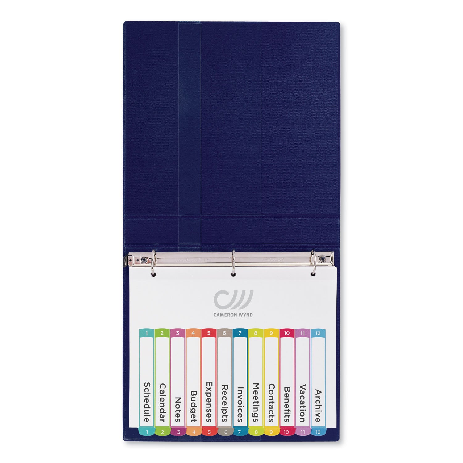Avery Customizable TOC Ready Index Multicolor Tab Dividers - 12 Tabs (1-12), 11