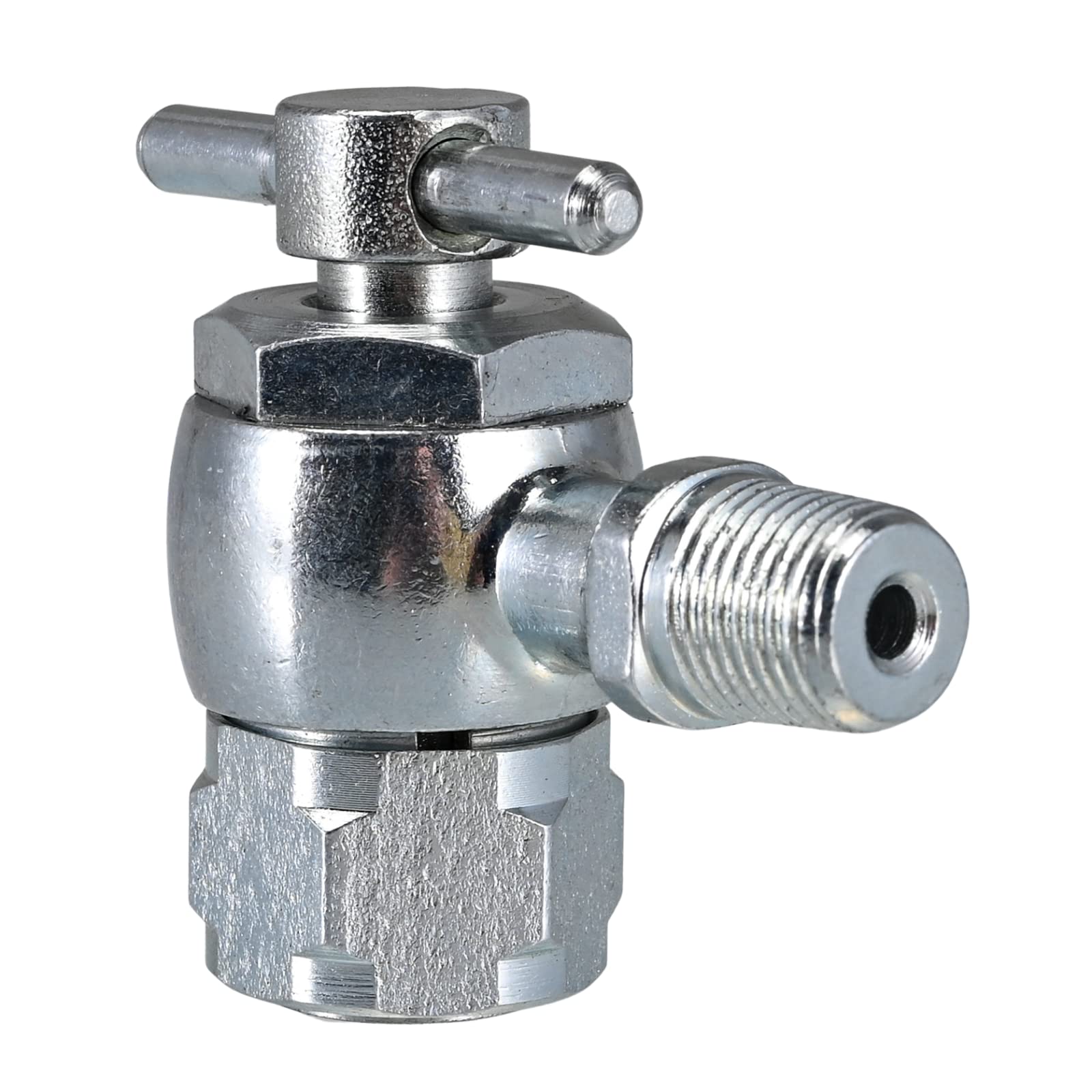 High Pressure Strut Coupler - Aircraft Tool Supply Schrader Valve Tool with No Loss Air Chuck for Shock Inflation (1/8 NPT Fitting, AV556 Model) - Perfect for Aircraft Maintenance & Automotive Suspension Repairs