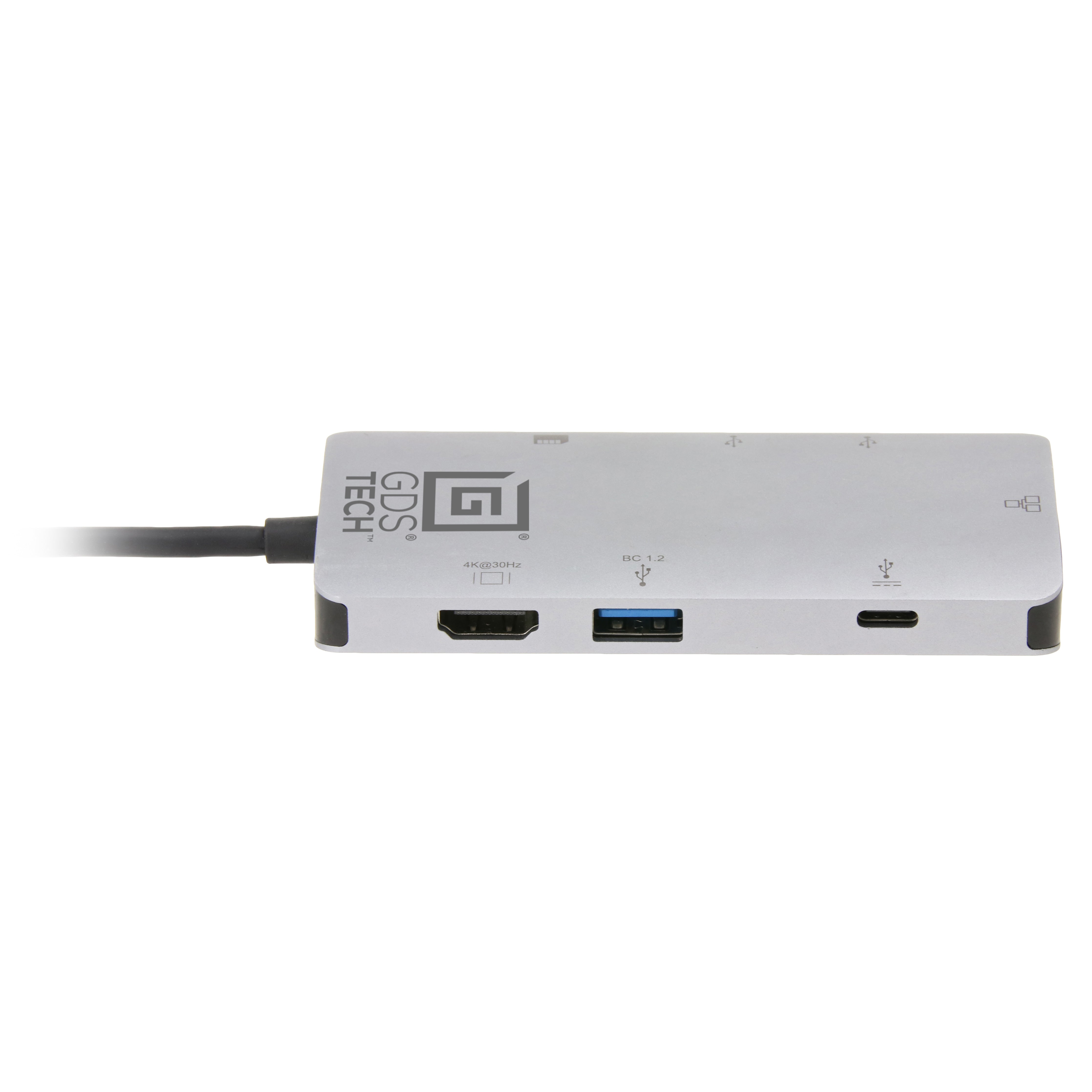 GDS® Hub™ USB Type C Desktop Hub with High-Speed Data Transfer - Perfect for Home Office, Gaming & Multi-Device Connectivity (RAM GDS HUB TYPEC 02 A)