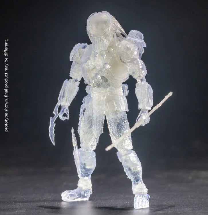 PX Previews Alien vs. Predator Celtic Predator (Invisible) 1:18 Scale Action Figure - Collectible Model for Sci-Fi Fans & Movie Enthusiasts - Perfect for Display, Gifts, and Diorama Scenes