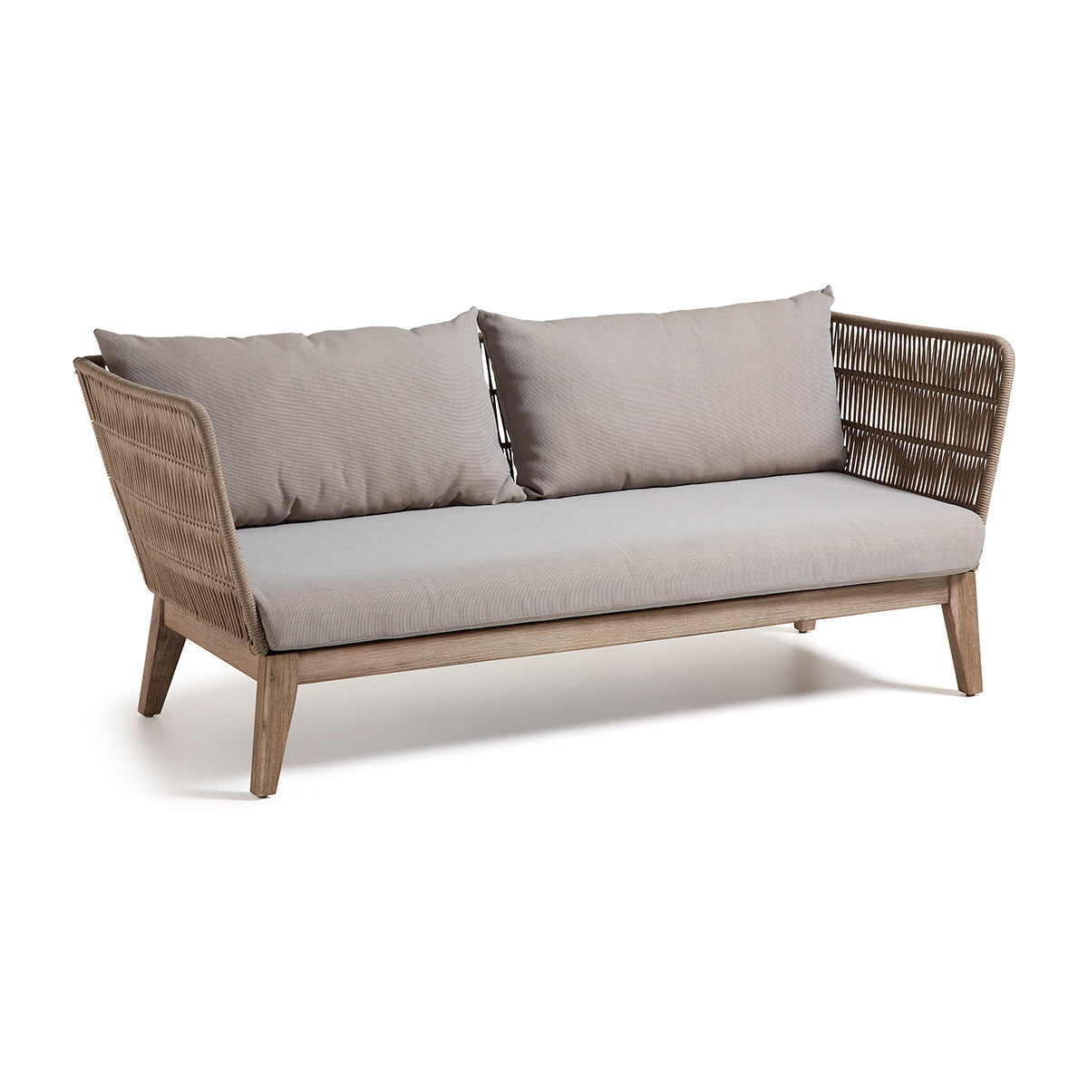 Belleny Outdoor Patio Sofa Set - Waterproof Wicker Furniture for Garden, Backyard, Poolside - Comfortable All-Weather Lounge Seating for Porch, Deck, and Outdoor Living Spaces
