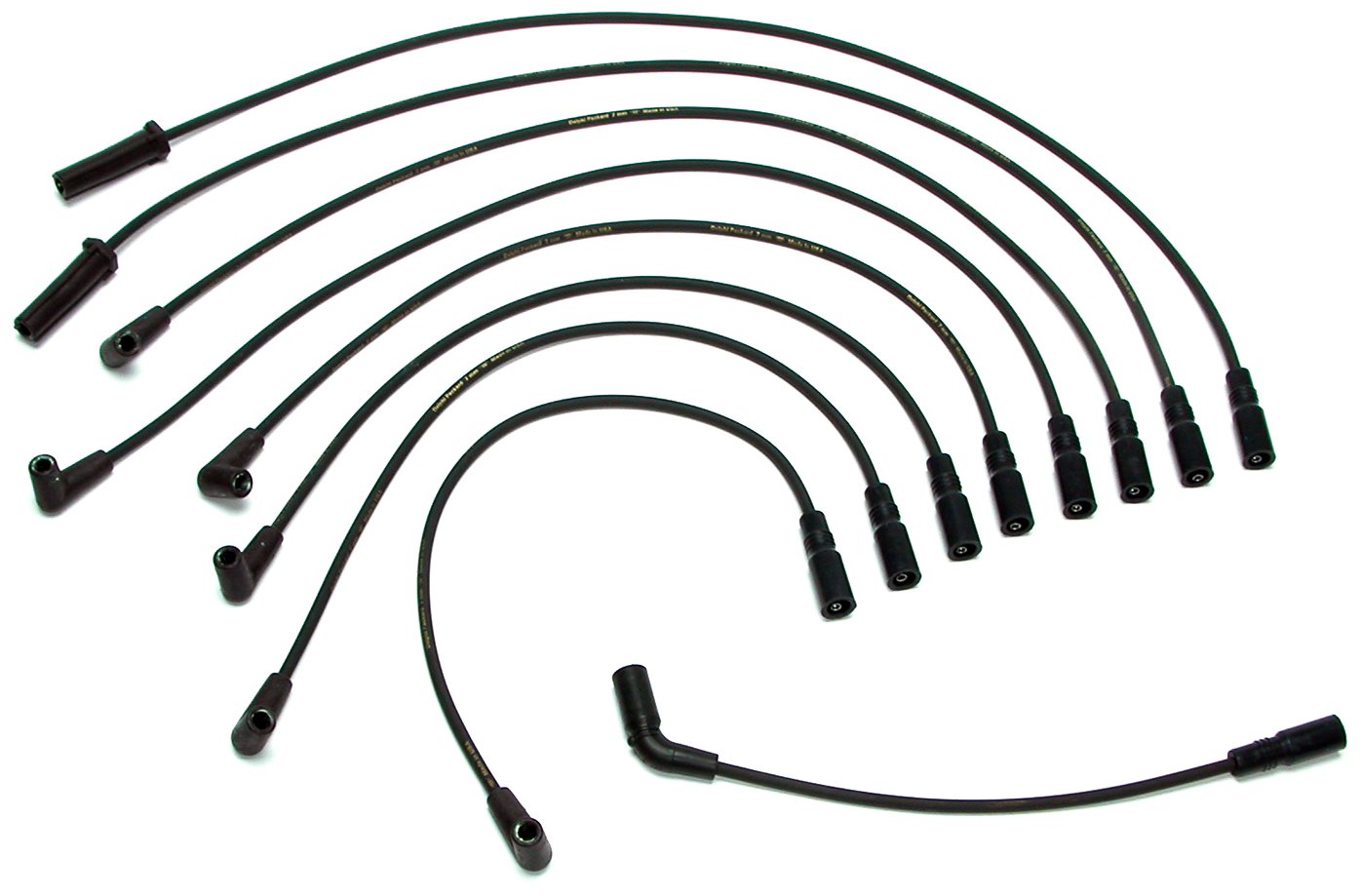 Delphi XS10313 High Performance Spark Plug Wire Set - Compatible with Multiple Car Models - Perfect for Engine Tuning & Maintenance