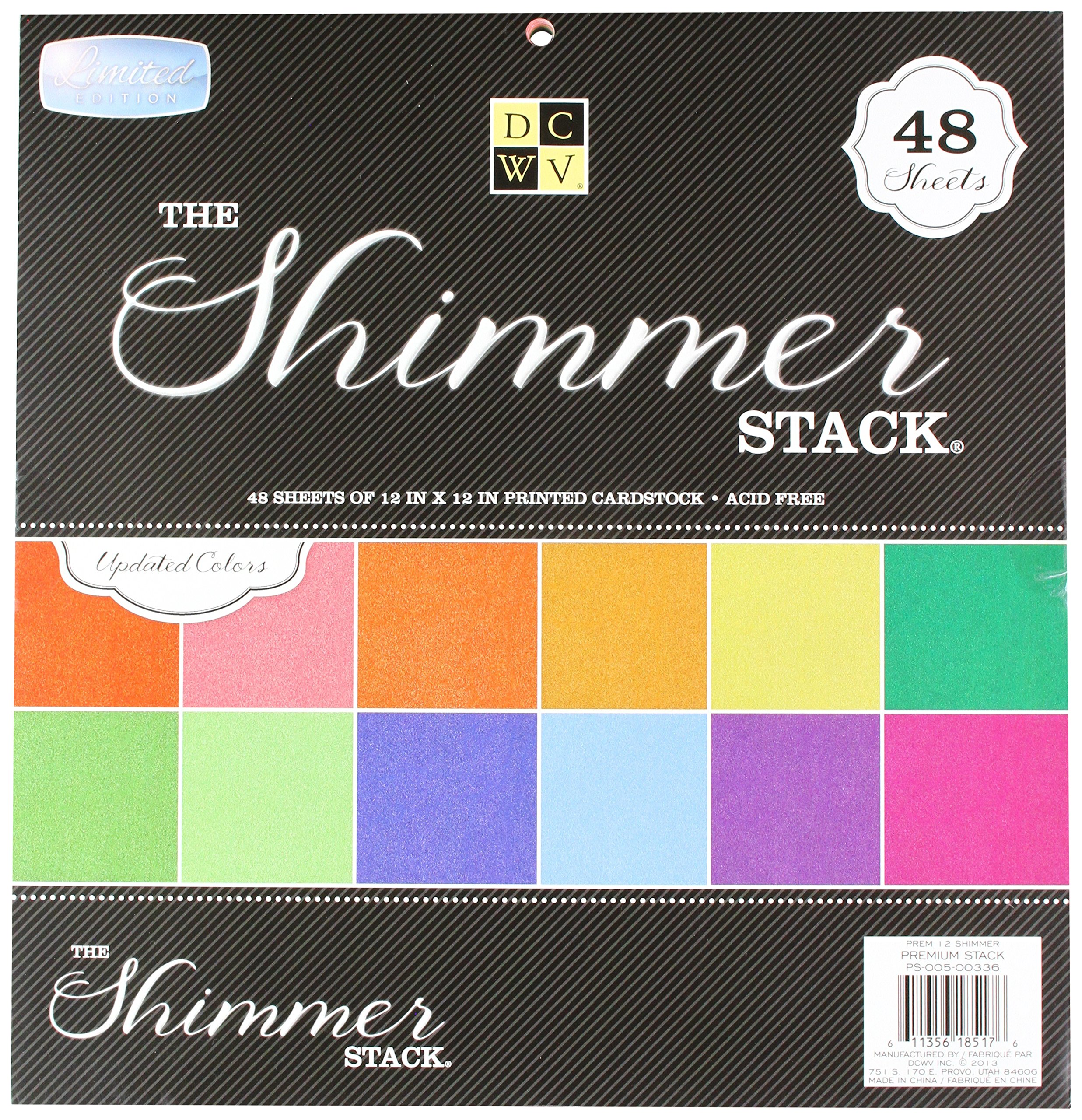 DCWV Specialty Cardstock Stack - 12